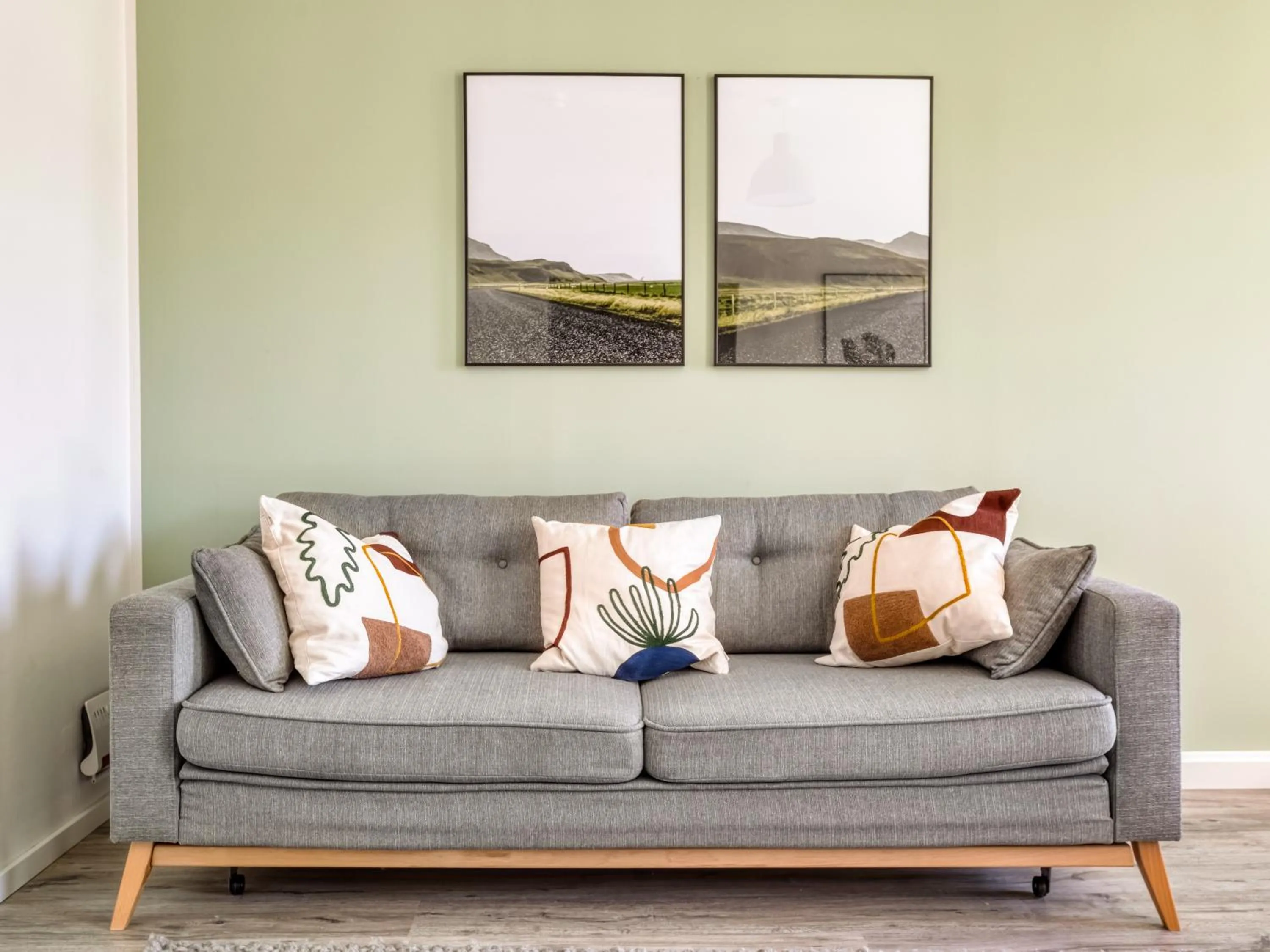 Living room in Limehome Chemnitz Hartmannstraße