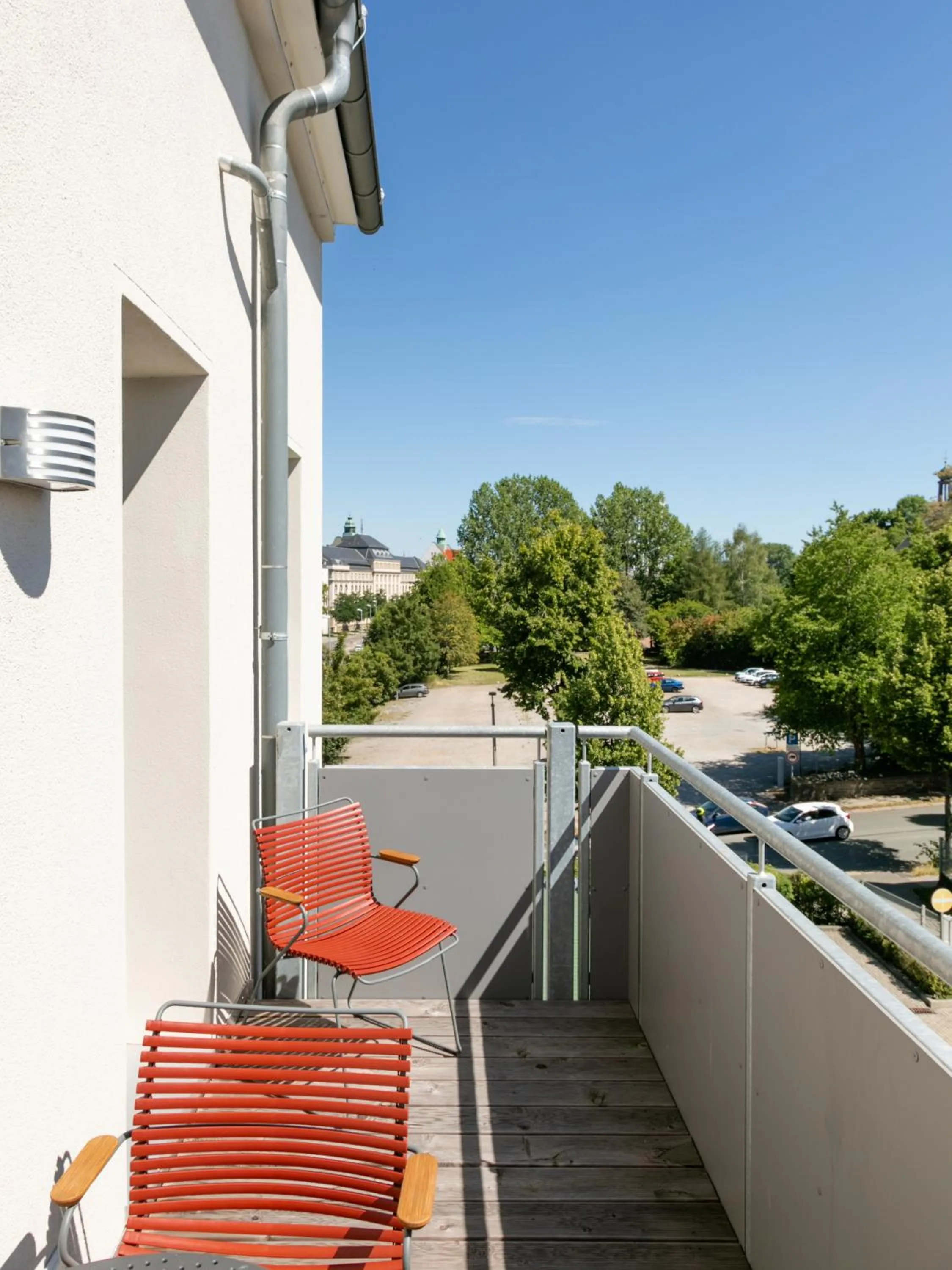 Balcony/Terrace in Limehome Chemnitz Hartmannstraße