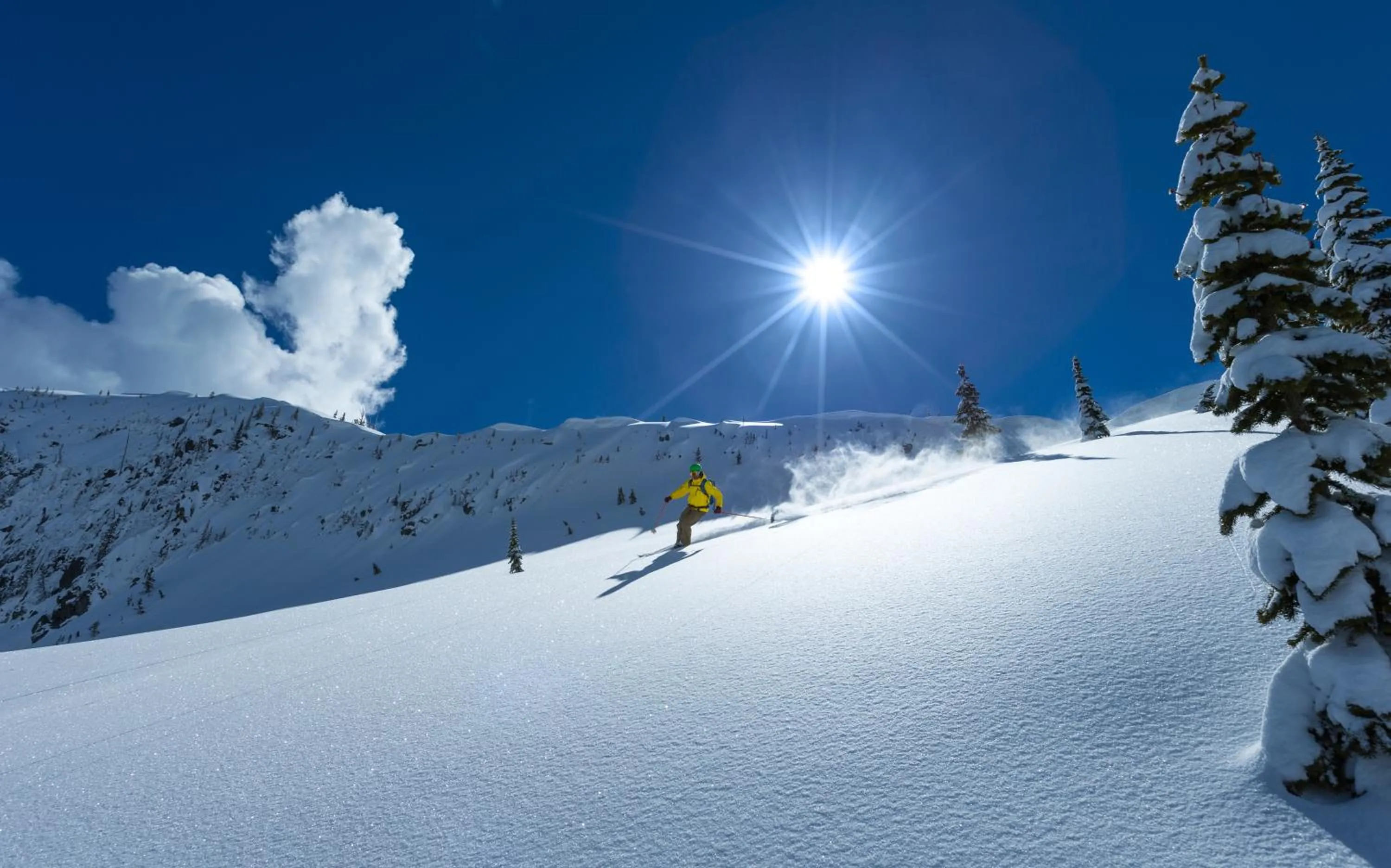 Skiing in Hotel Christoph