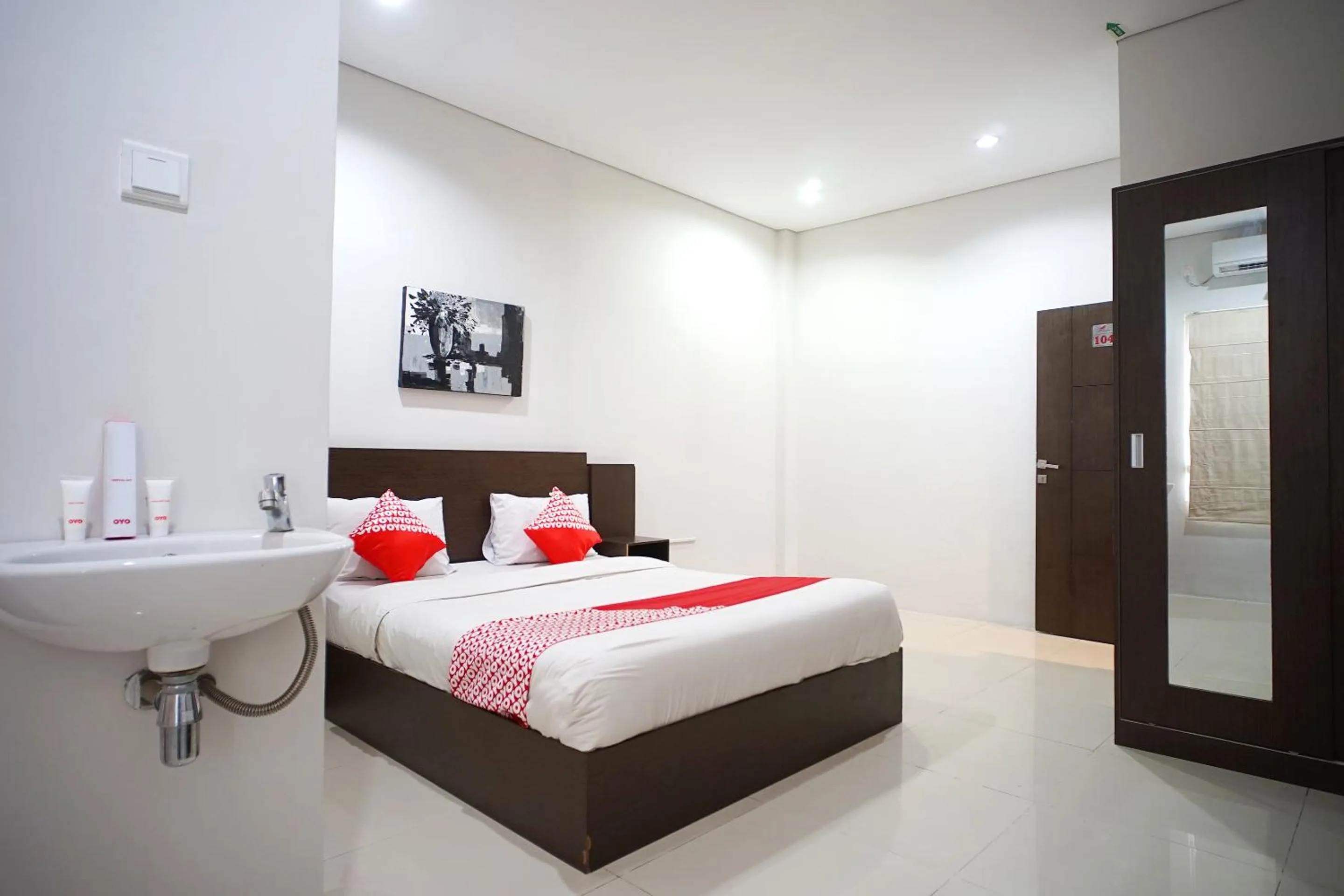 Bedroom, Bed in OYO 1477 Athar 88 Hotel