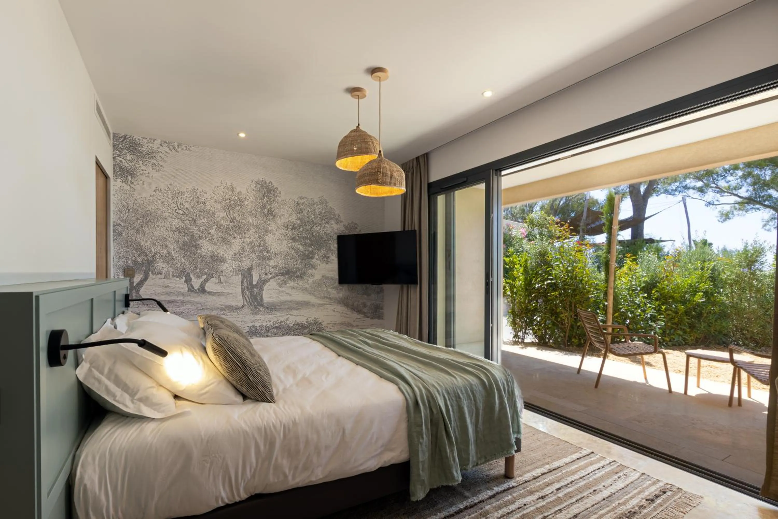 Bed in Le Refuge - Gigaro Lodges