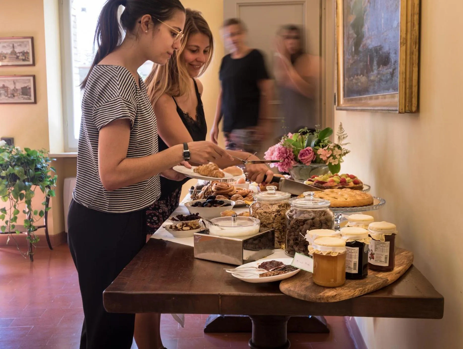 Food and drinks in Brunelli B&B