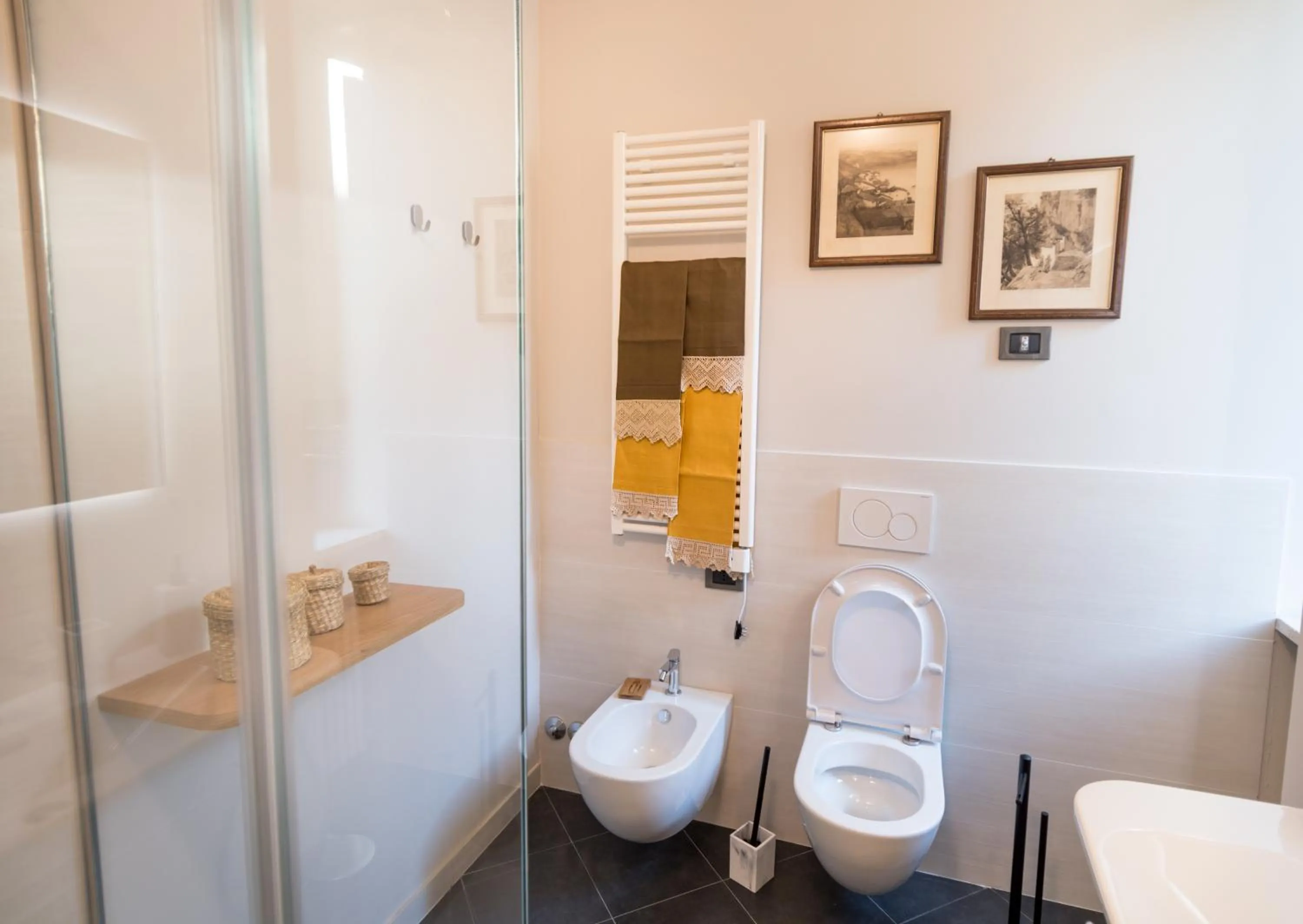 Toilet in Brunelli B&B