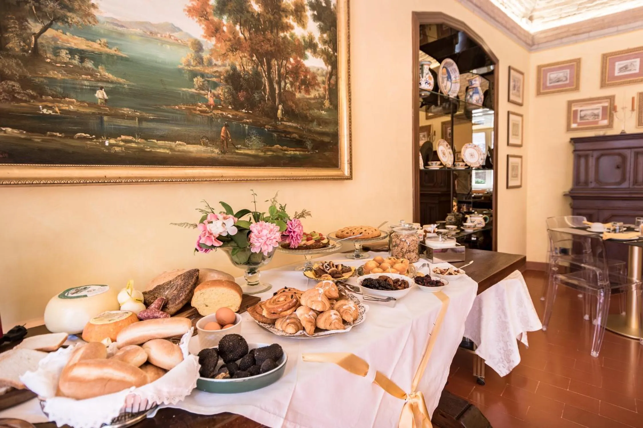 Food and drinks in Brunelli B&B