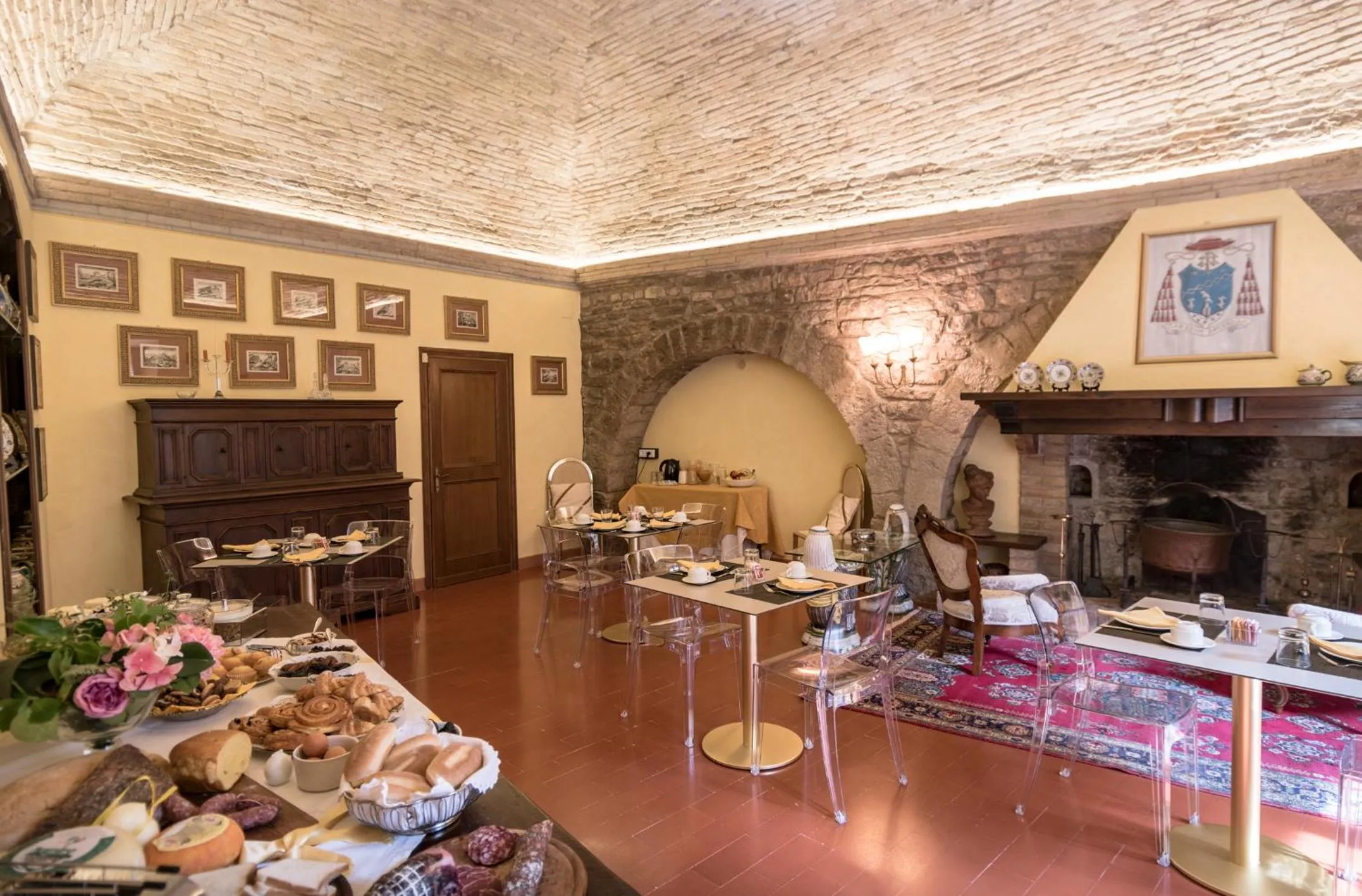 Food and drinks in Brunelli B&B