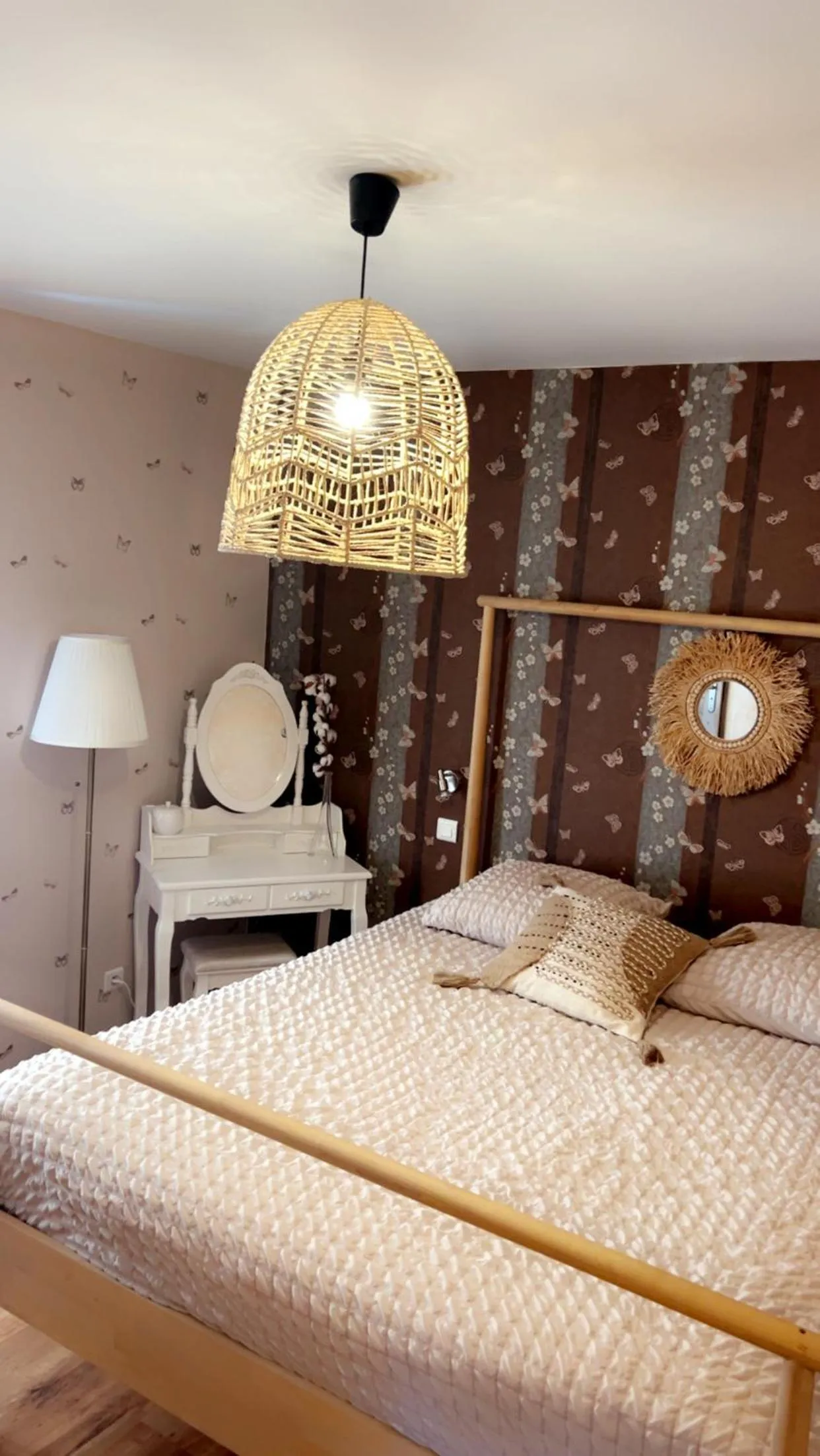 Bed in Domaine de la Borde