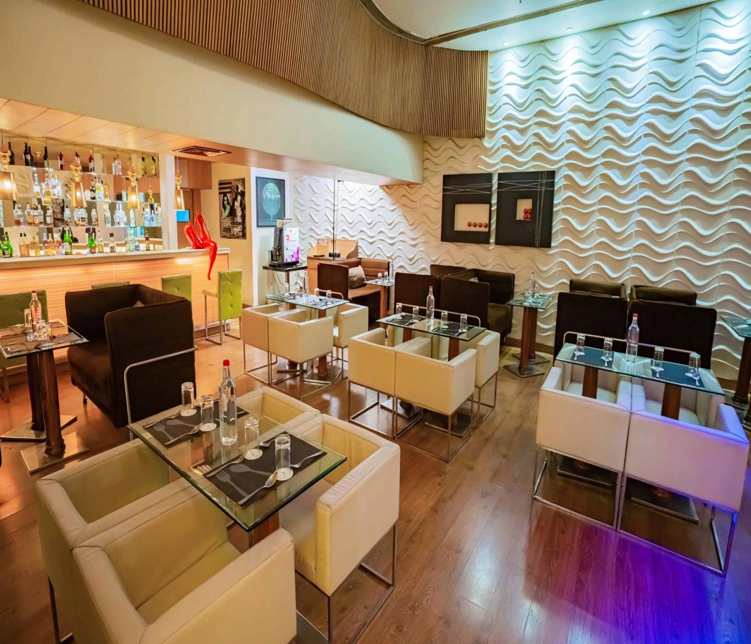 Lounge or bar in Barsana Hotel & Resort Siliguri