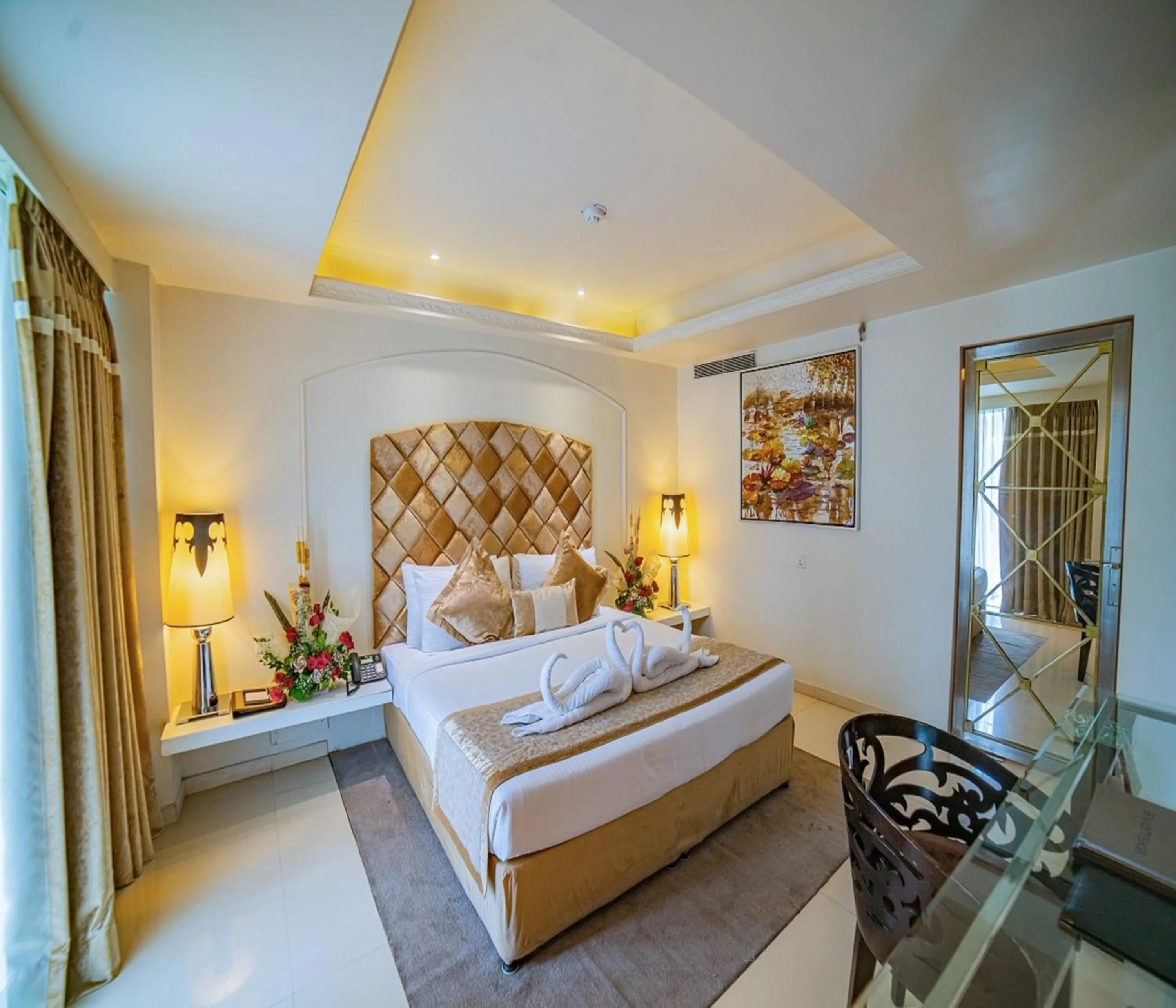 Bed in Barsana Hotel & Resort Siliguri