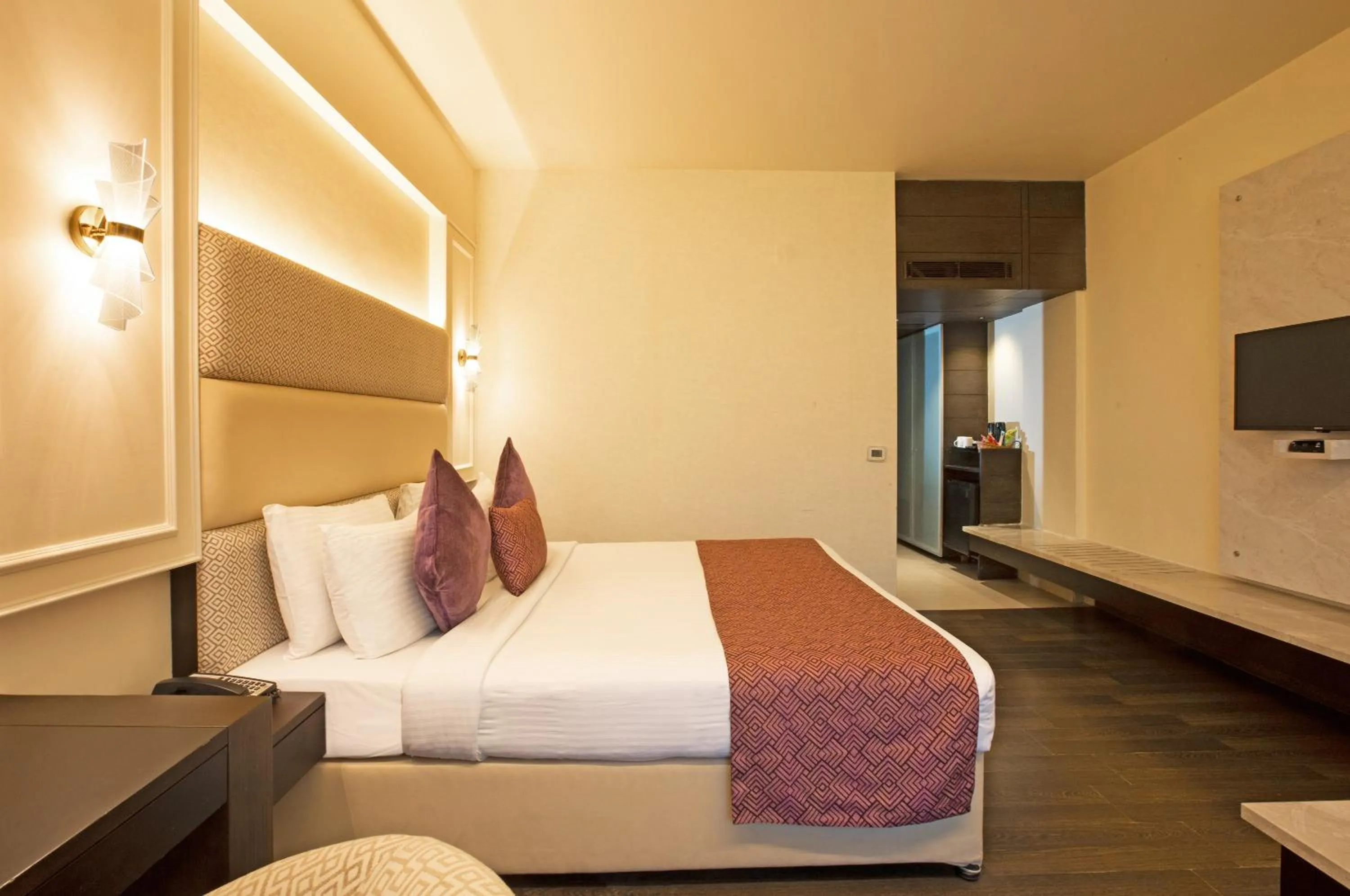 Bed in Barsana Hotel & Resort Siliguri