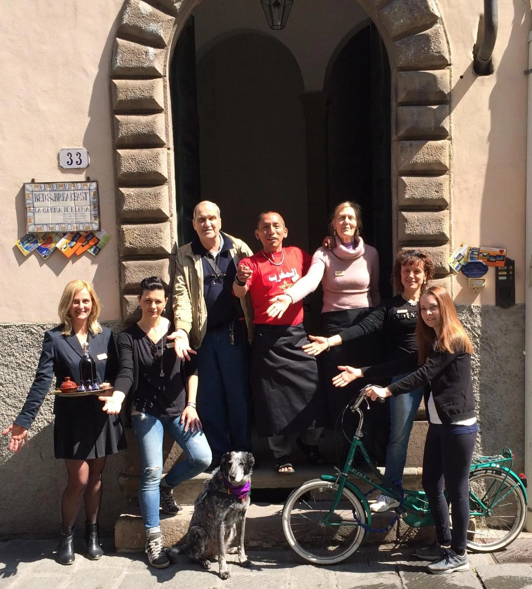 Facade/entrance in La Gemma Di Elena