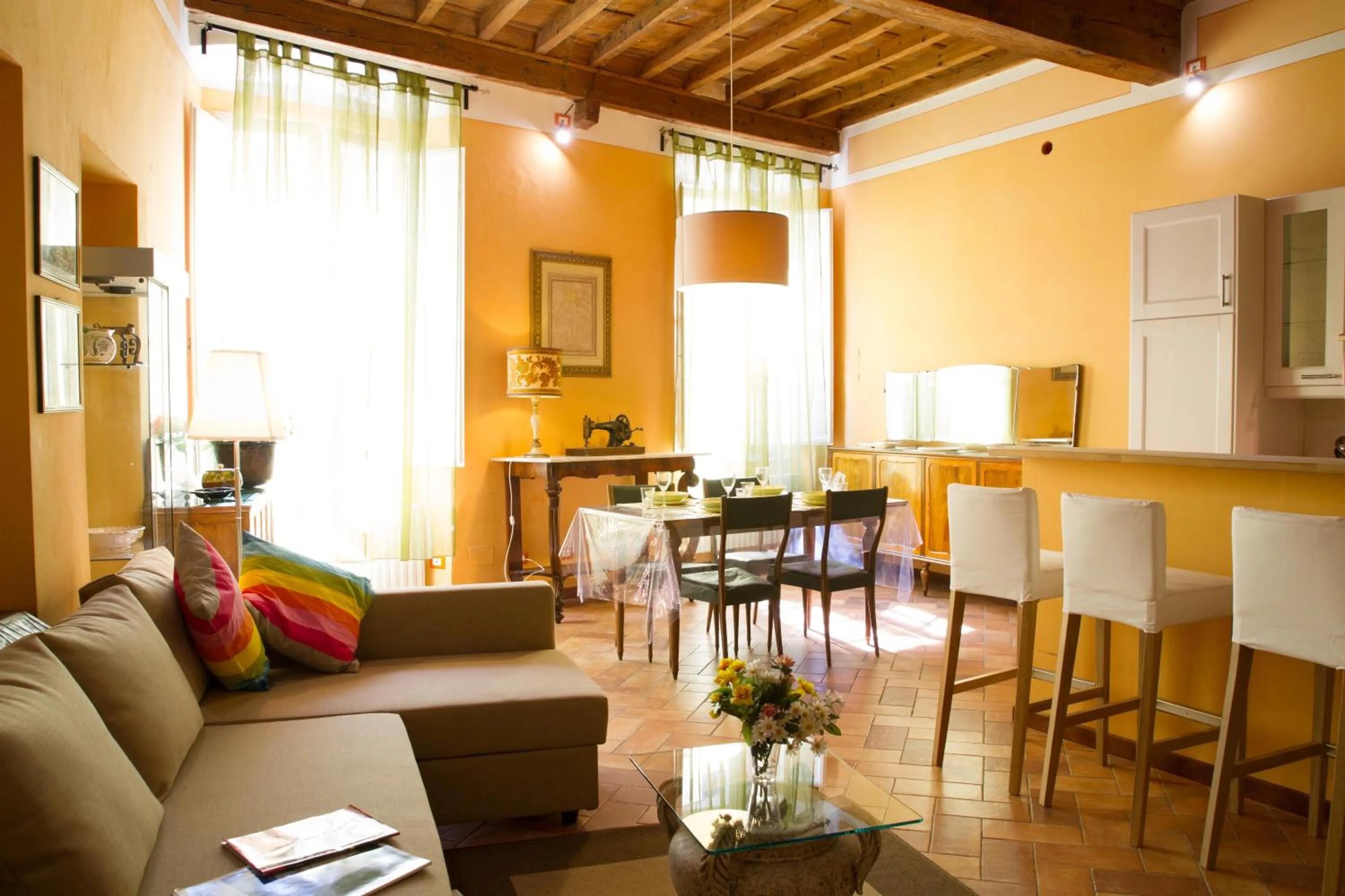 Living room in La Gemma Di Elena