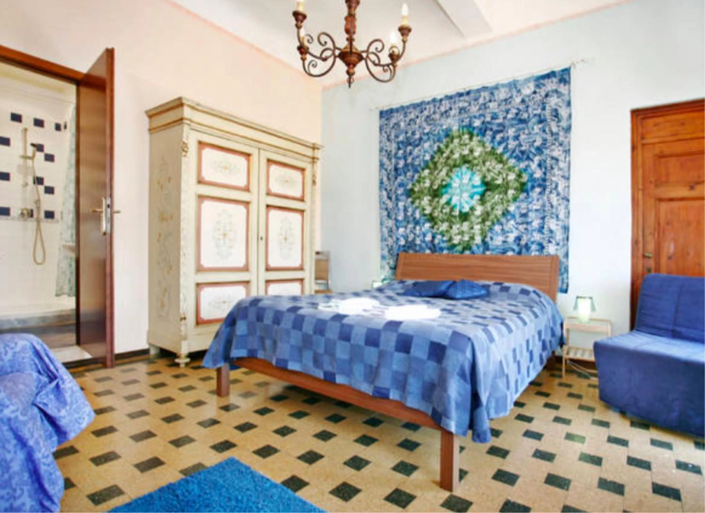 View (from property/room), Bed in La Gemma Di Elena