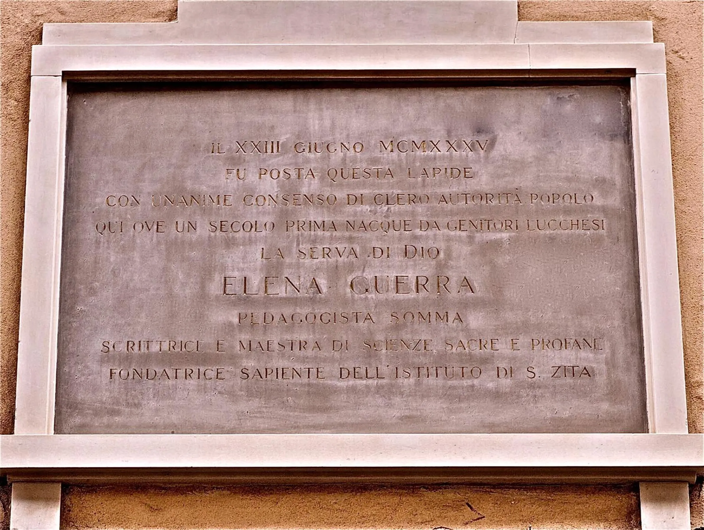 Facade/entrance in La Gemma Di Elena