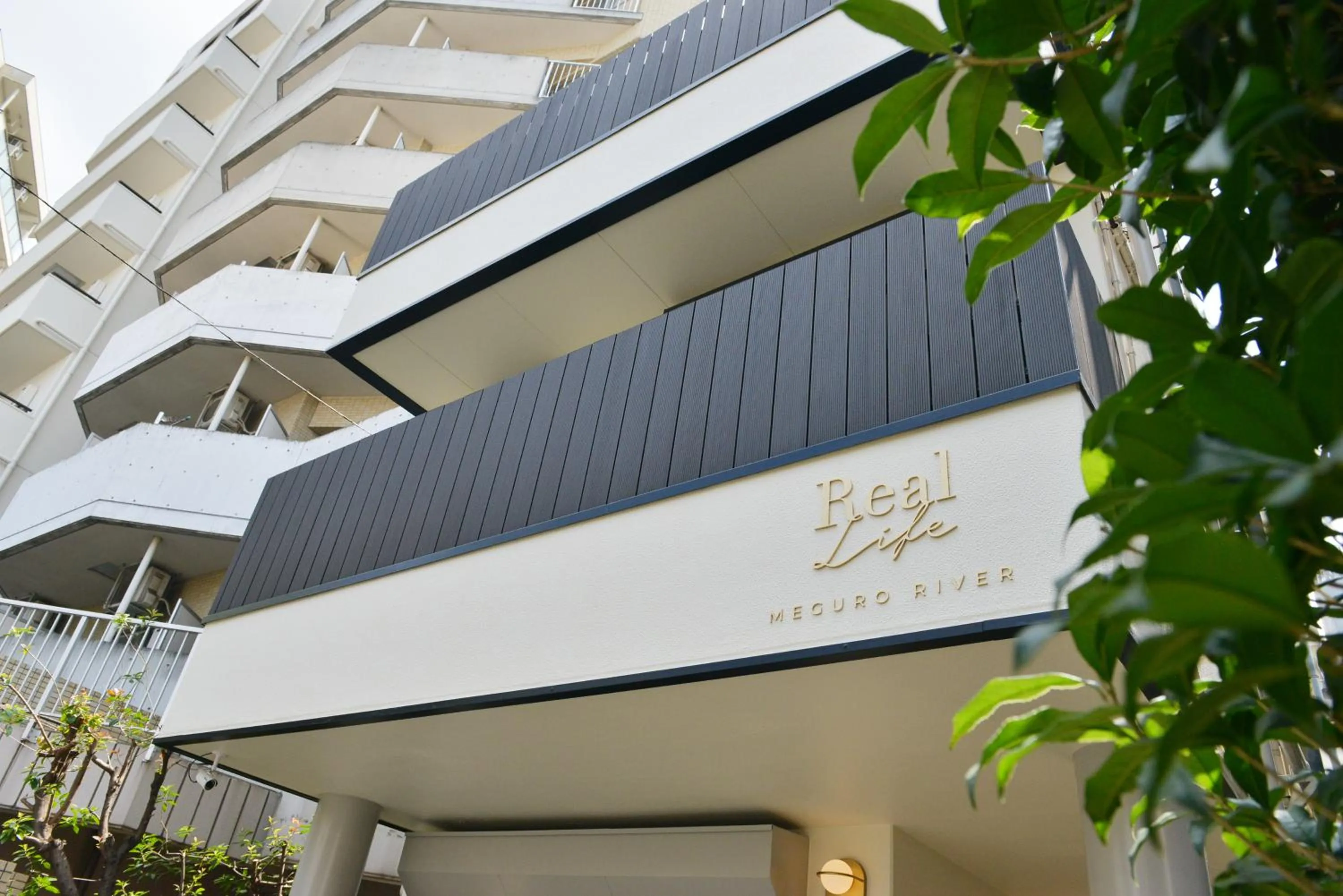 Property building in Real Life Meguro River