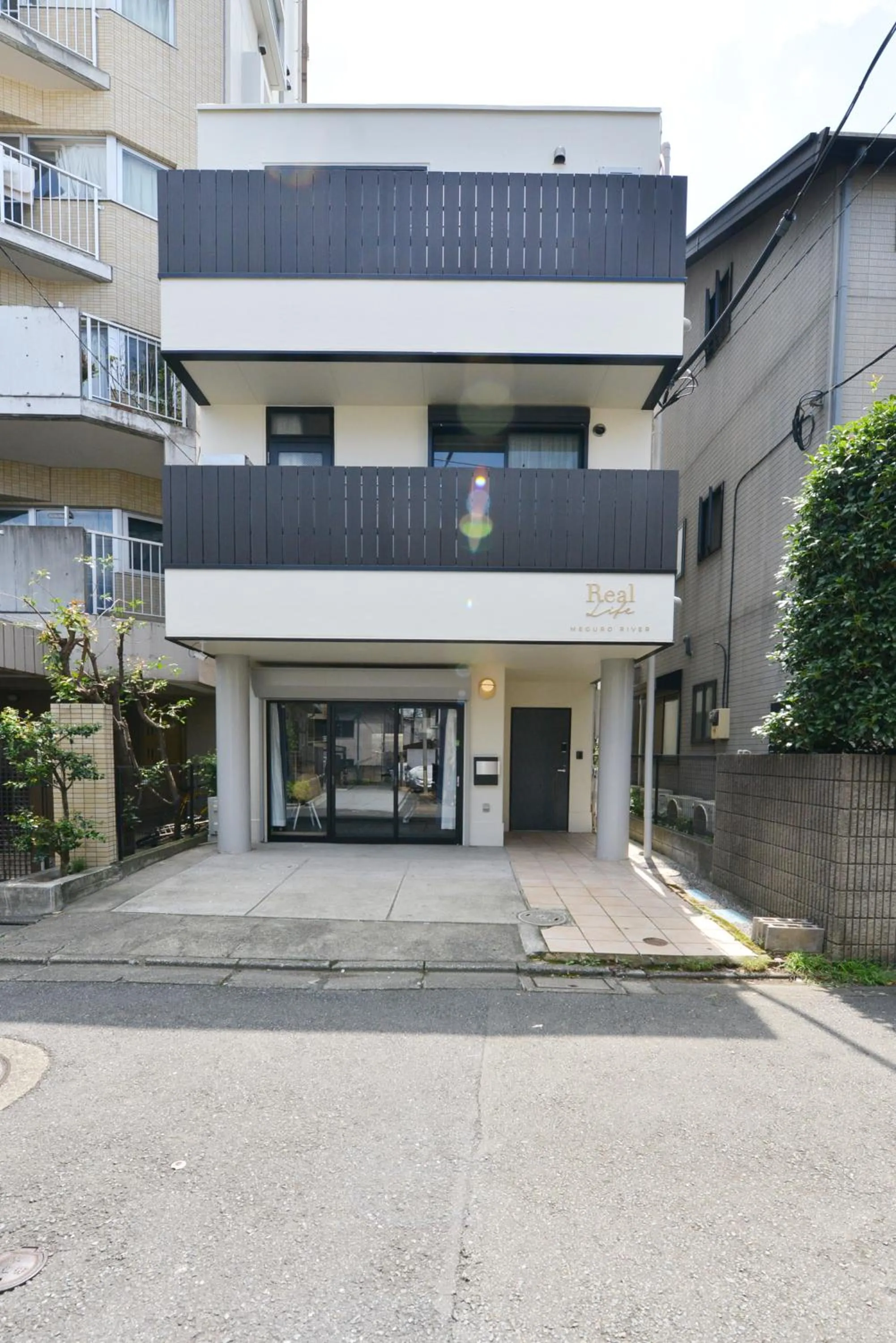 Property building in Real Life Meguro River