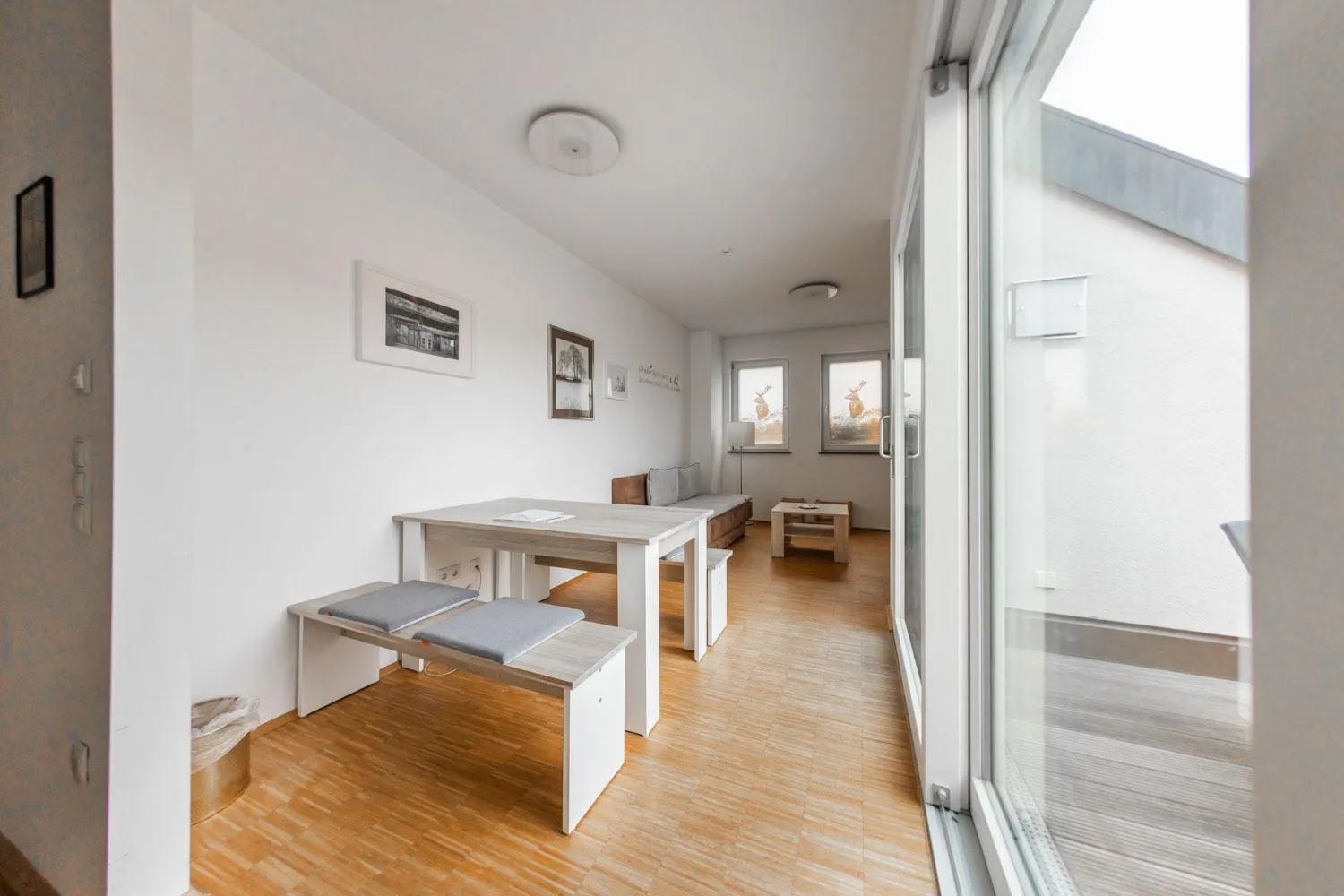 Kitchen or kitchenette in Hotel Freischütz Apartments