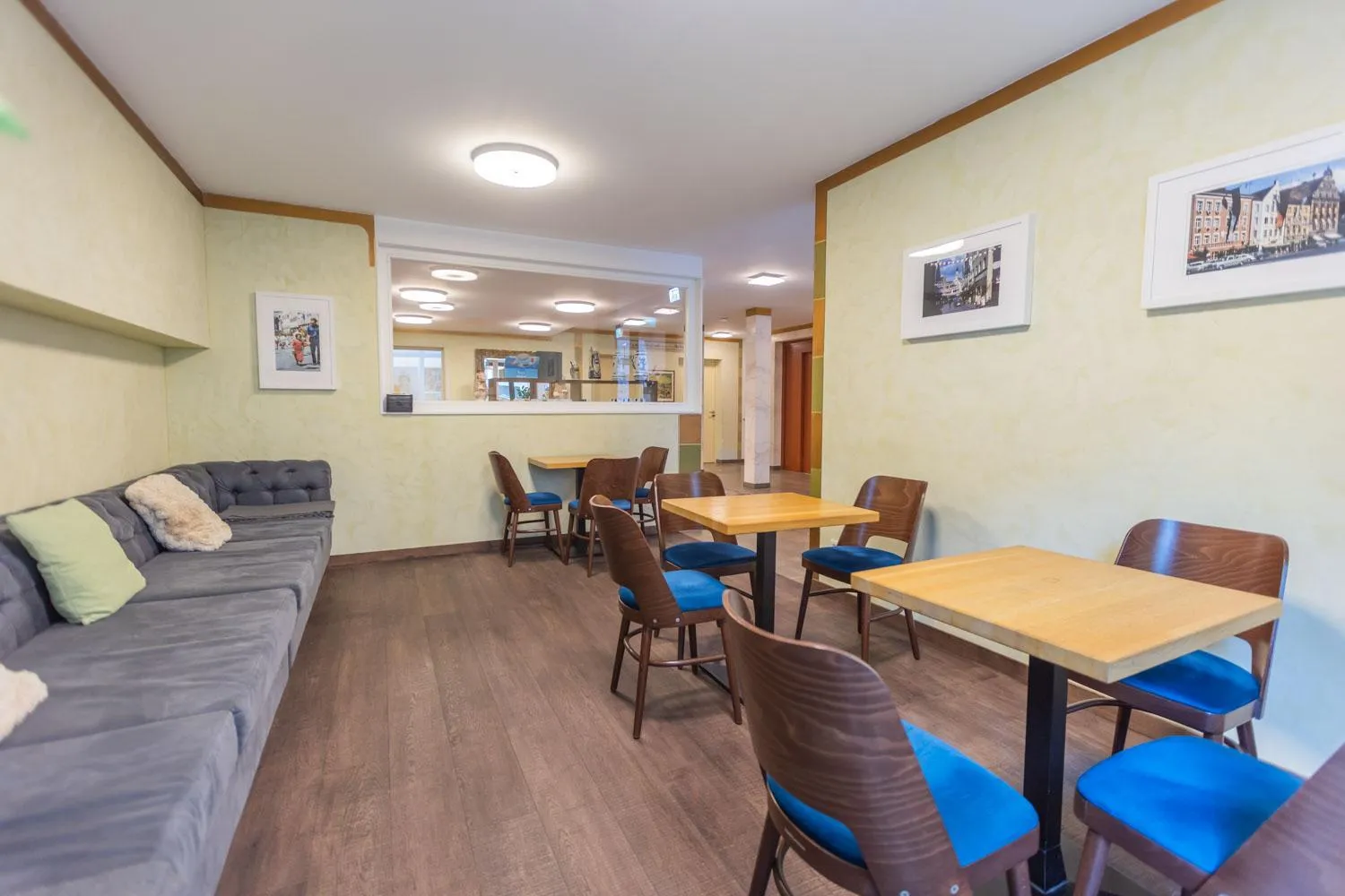 Lobby or reception in Hotel Freischütz Apartments