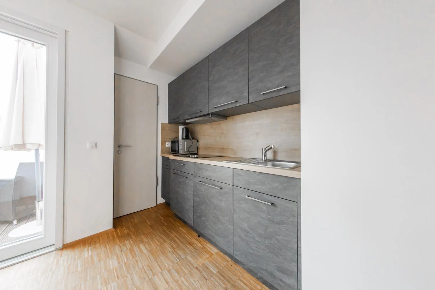 Kitchen or kitchenette in Hotel Freischütz Apartments