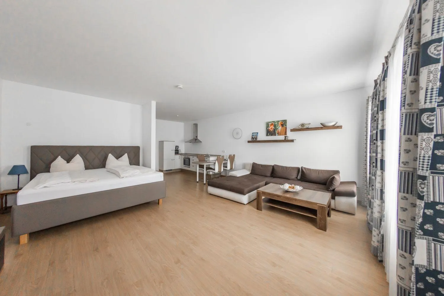 Bed in Hotel Freischütz Apartments