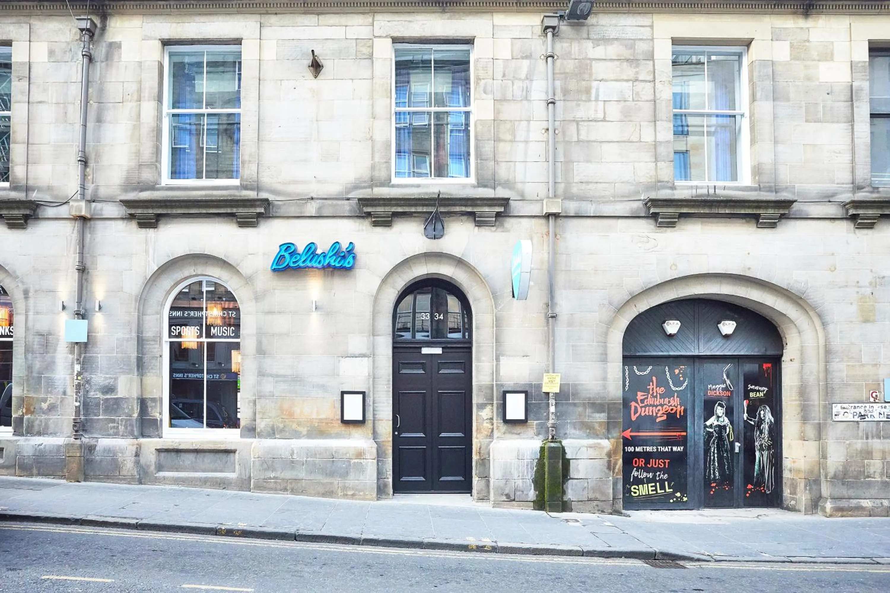 Property building in St Christopher's Inn Edinburgh - Old Town