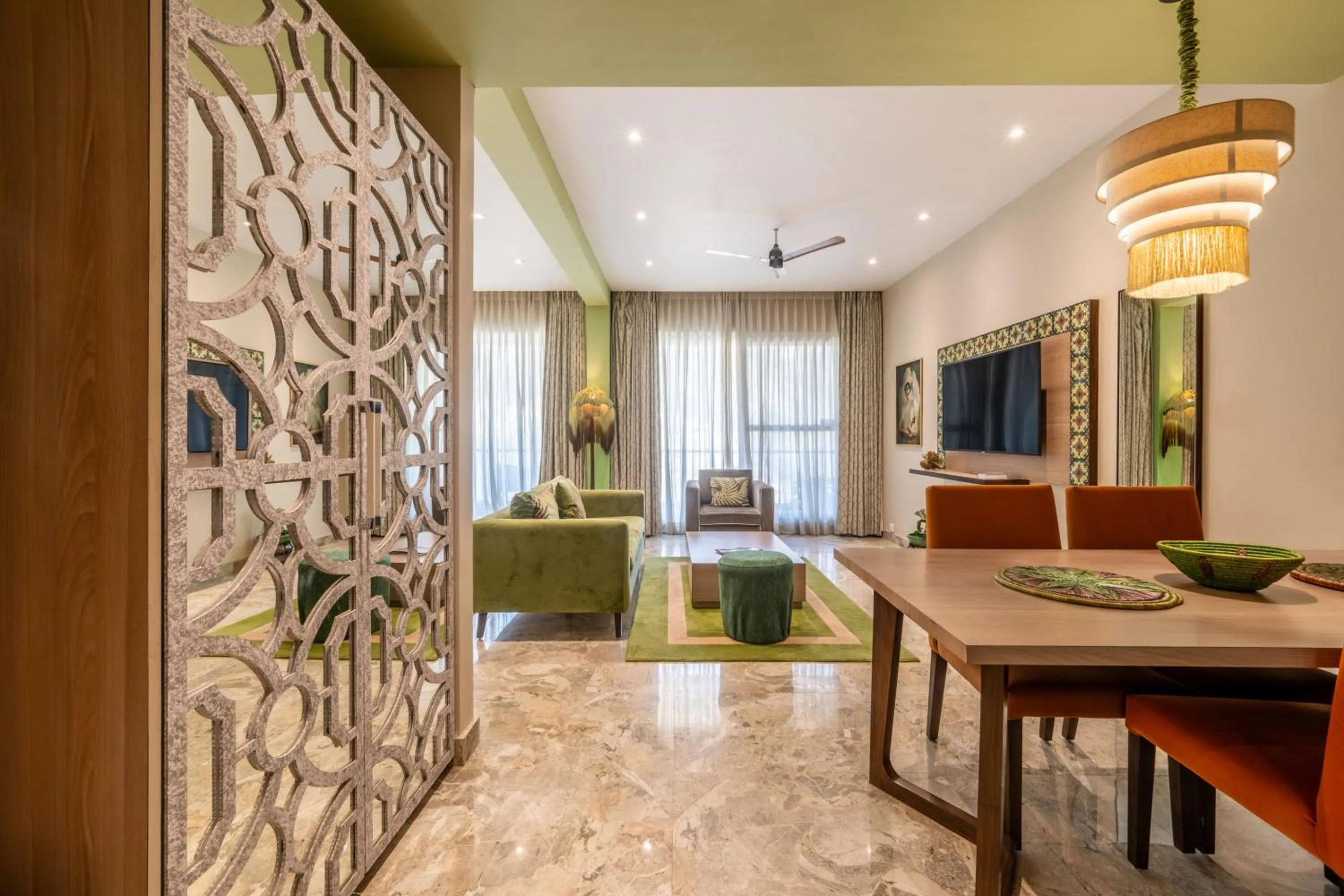 Living room in Antalya By Divine Ganga Cottage