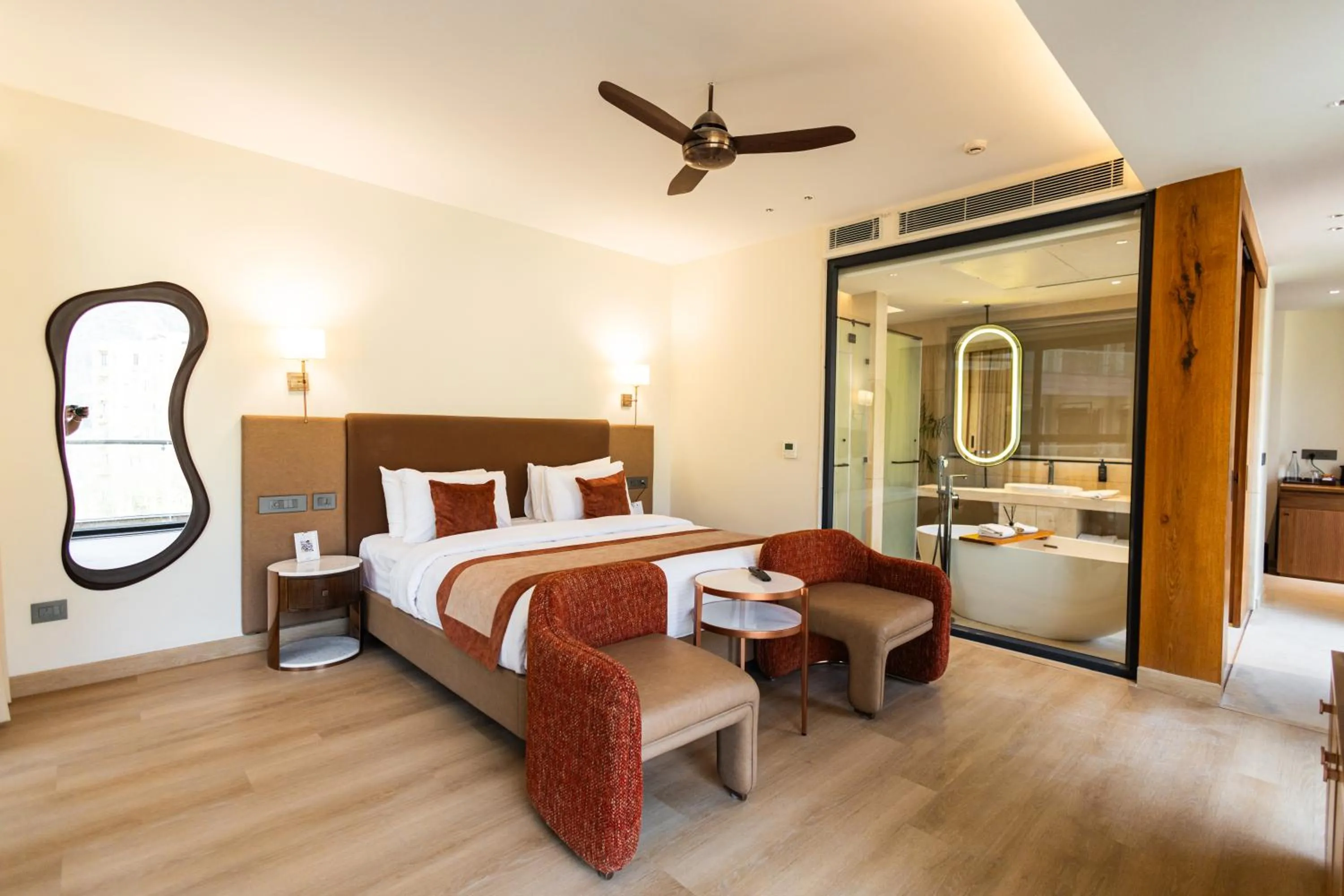 Bedroom, Bed in Antalya By Divine Ganga Cottage