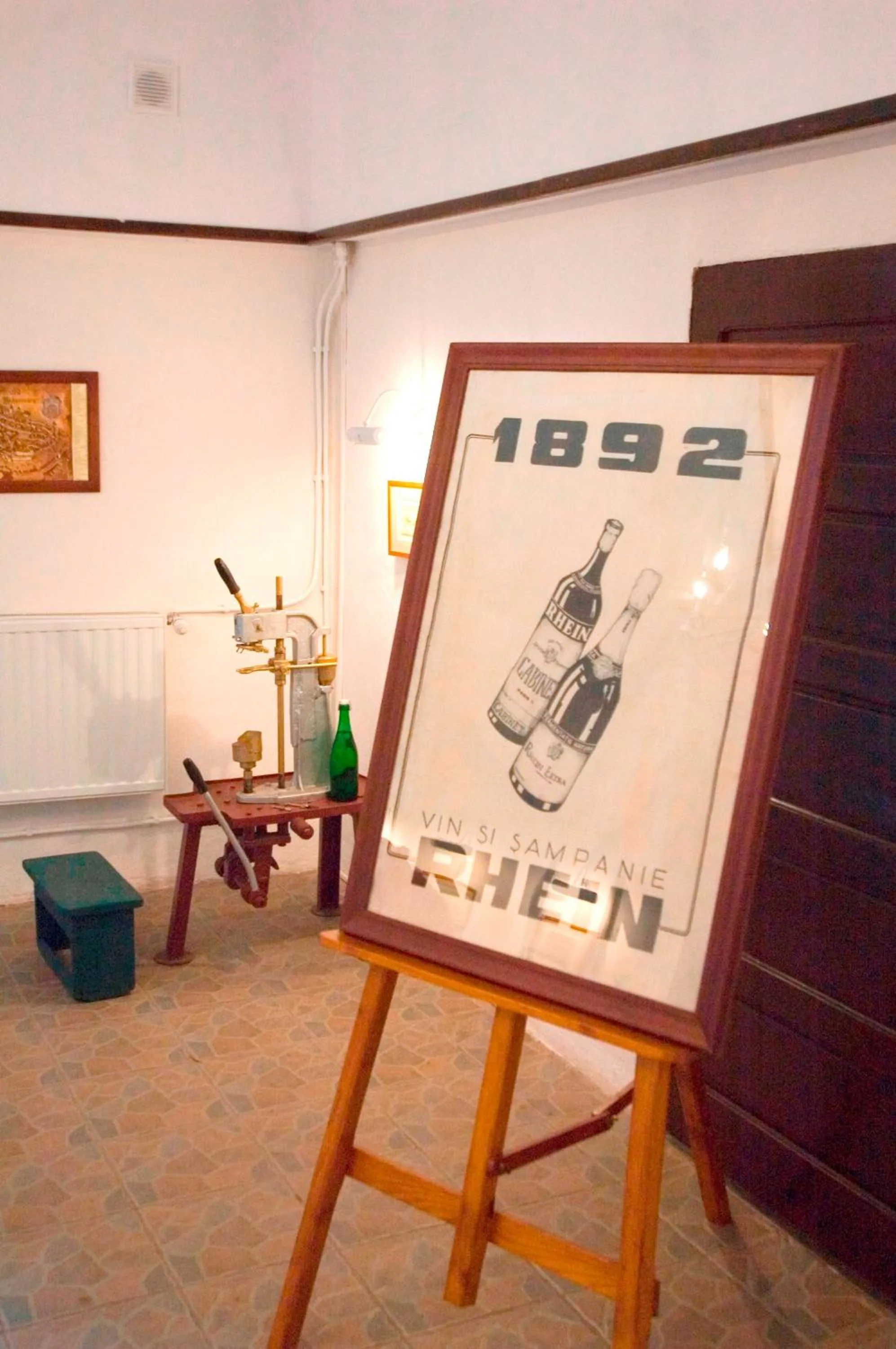 Decorative detail in Pensiunea Rhein