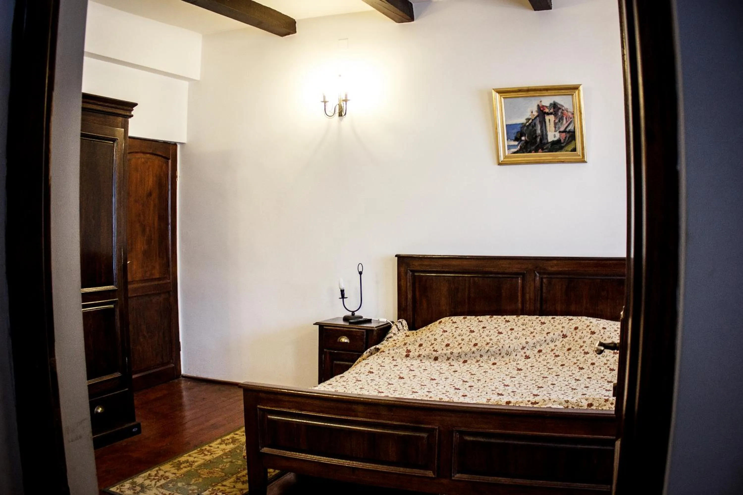 Photo of the whole room, Bed in Pensiunea Rhein