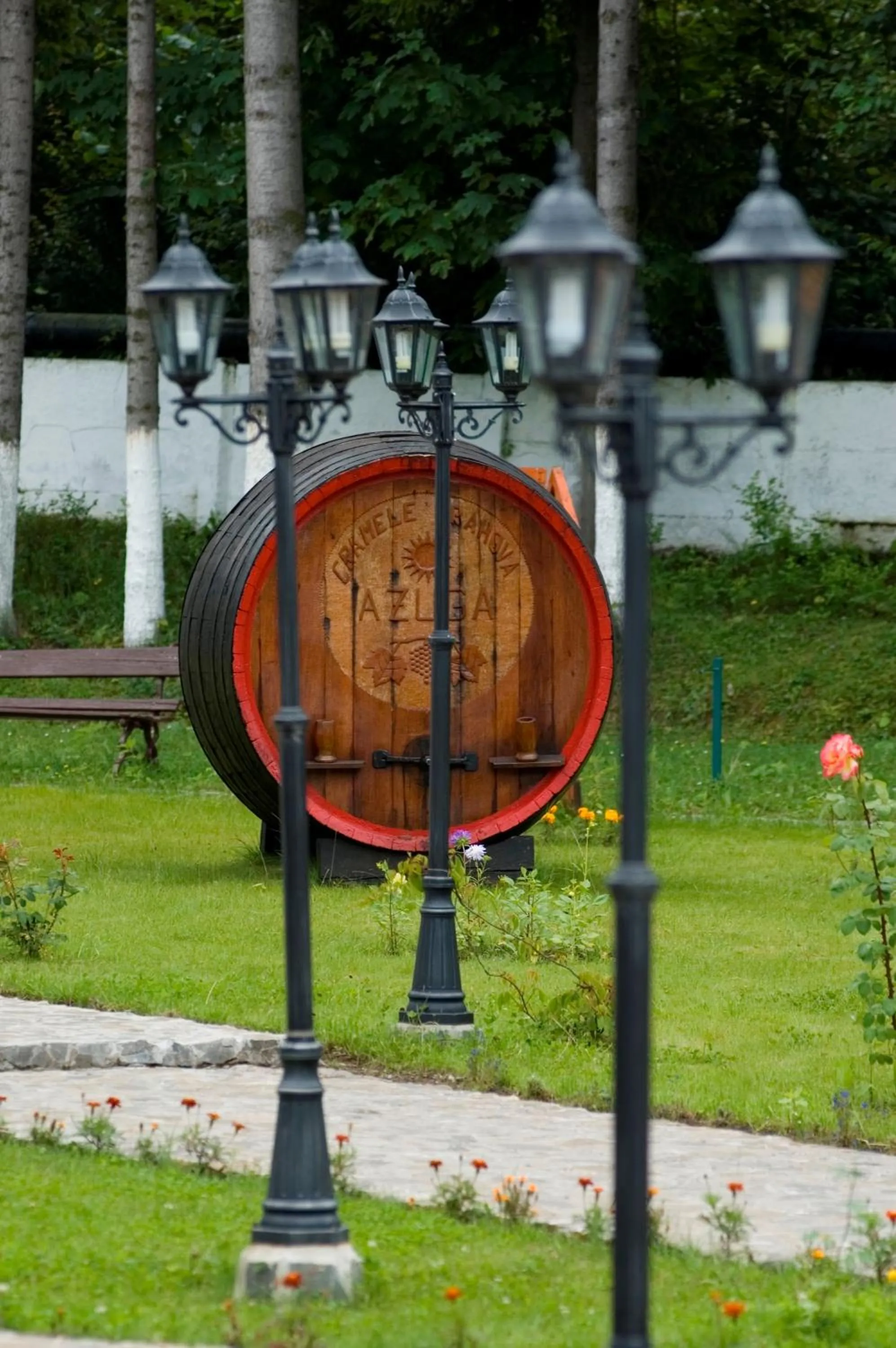 Decorative detail in Pensiunea Rhein