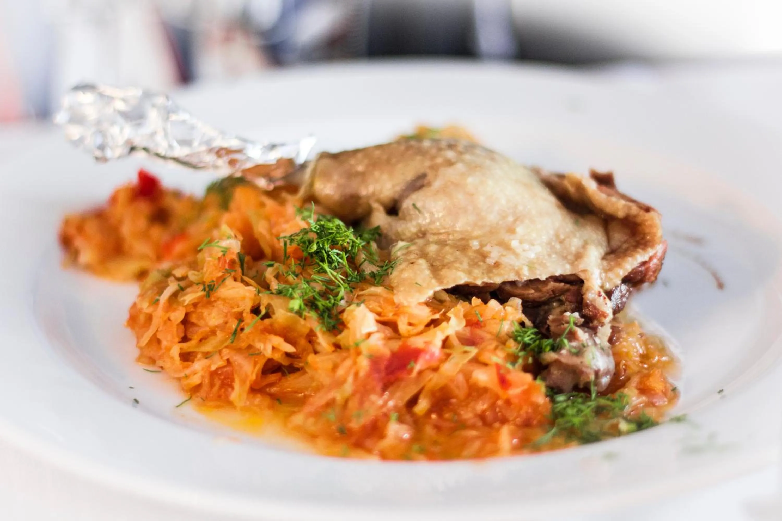 Food close-up in Pensiunea Rhein