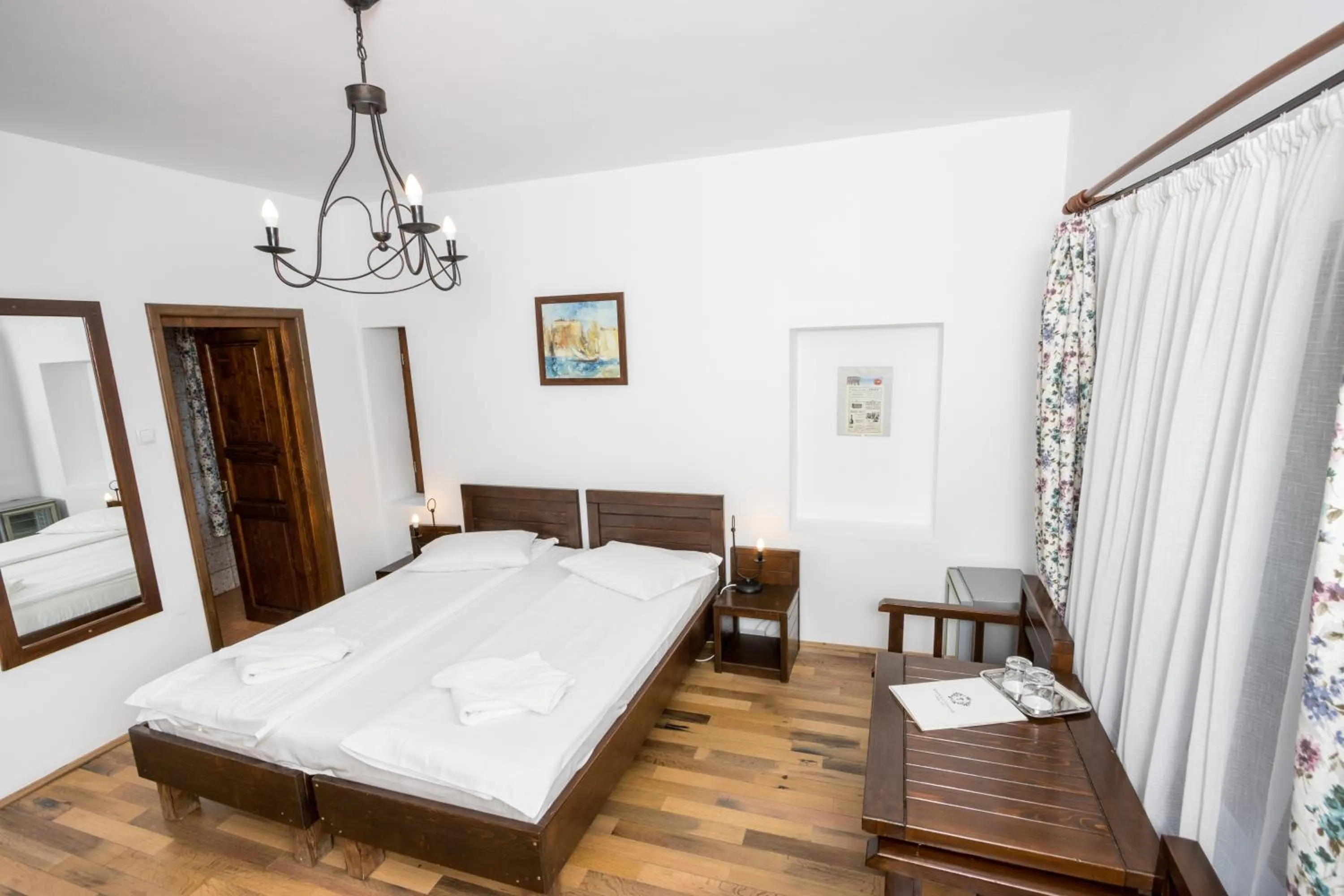 Photo of the whole room, Bed in Pensiunea Rhein