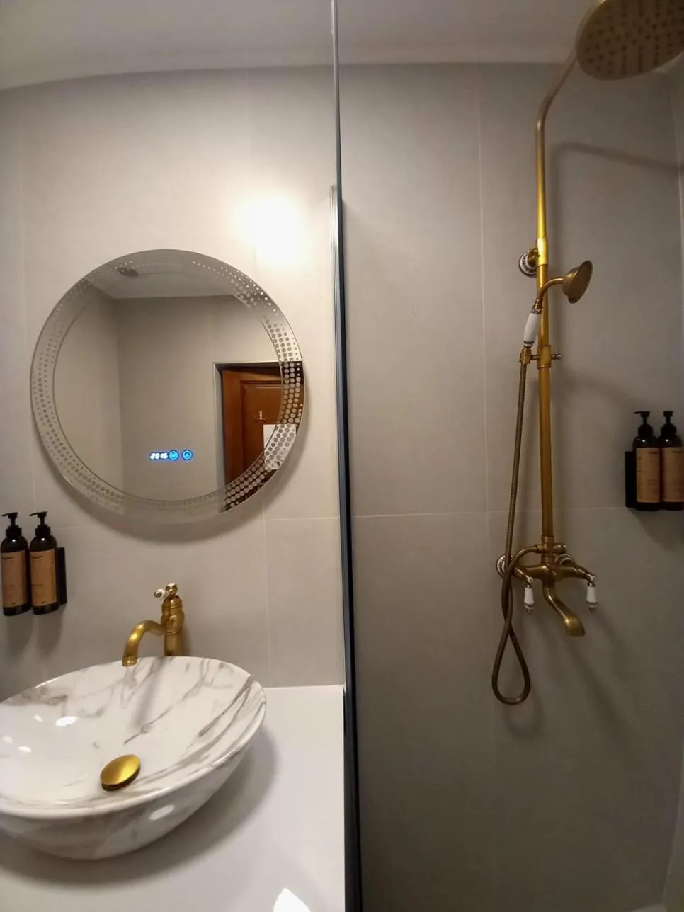 Bathroom in Pensiunea Rhein