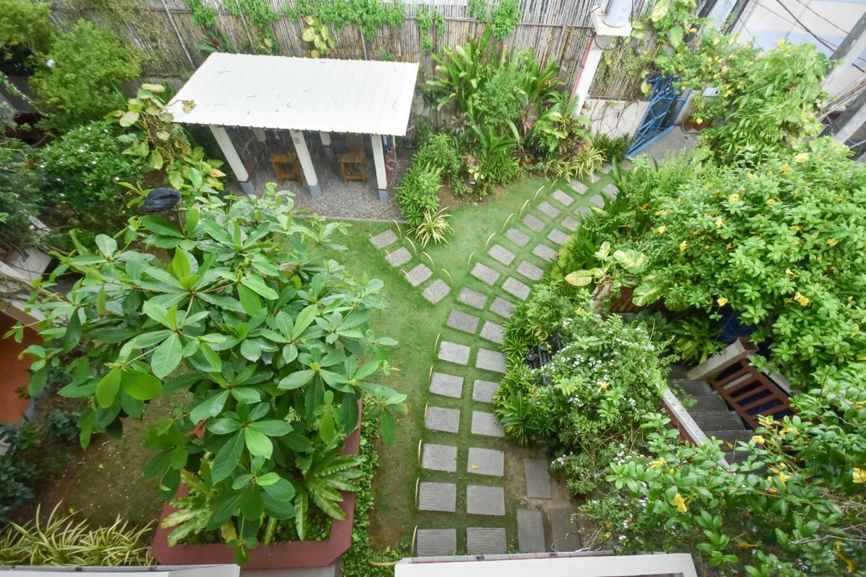Garden view in Agos Boracay Rooms + Beds