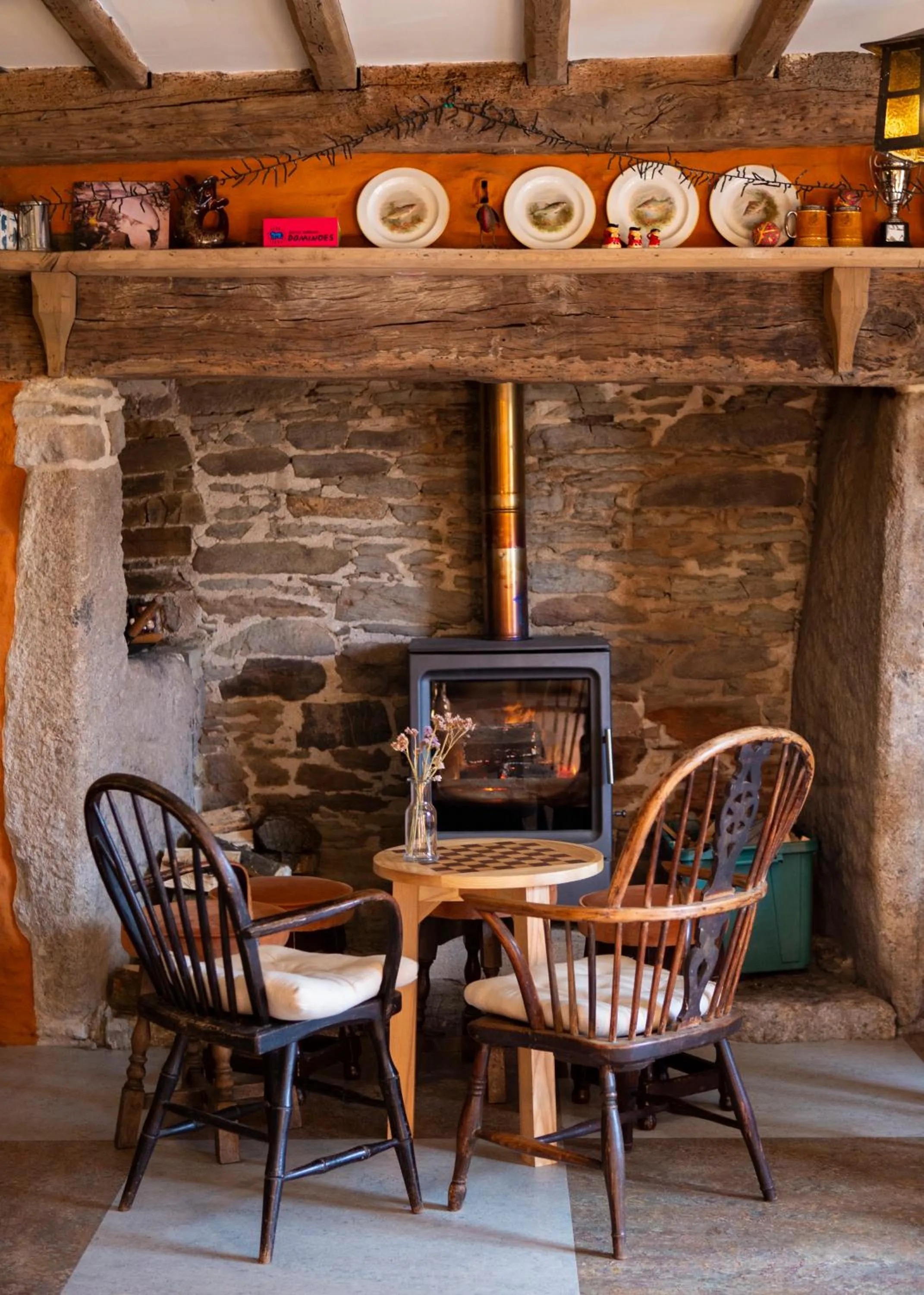 Lounge or bar in The Leaping Salmon