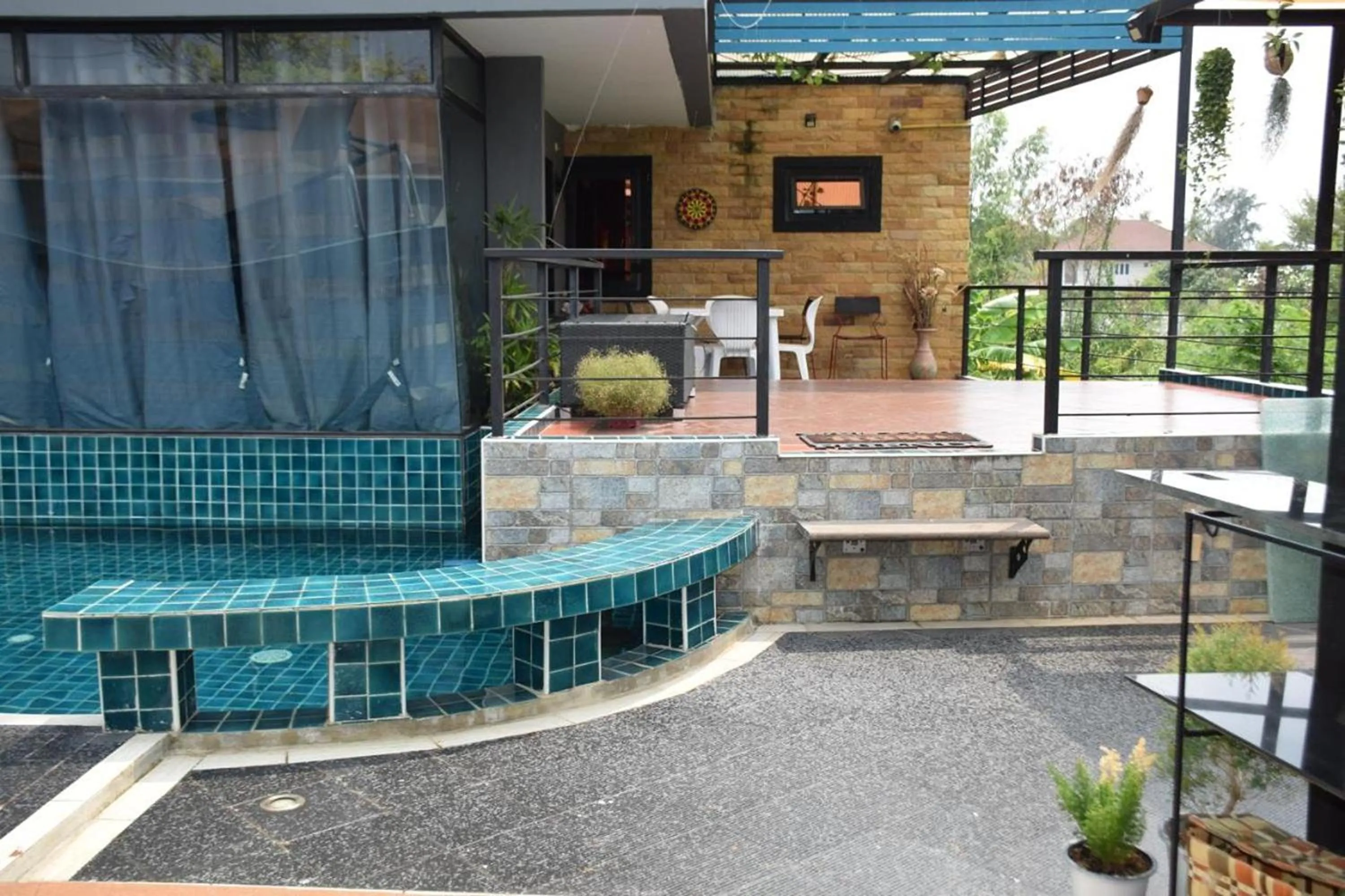 Balcony/Terrace in BKL Pool Villa Pattaya