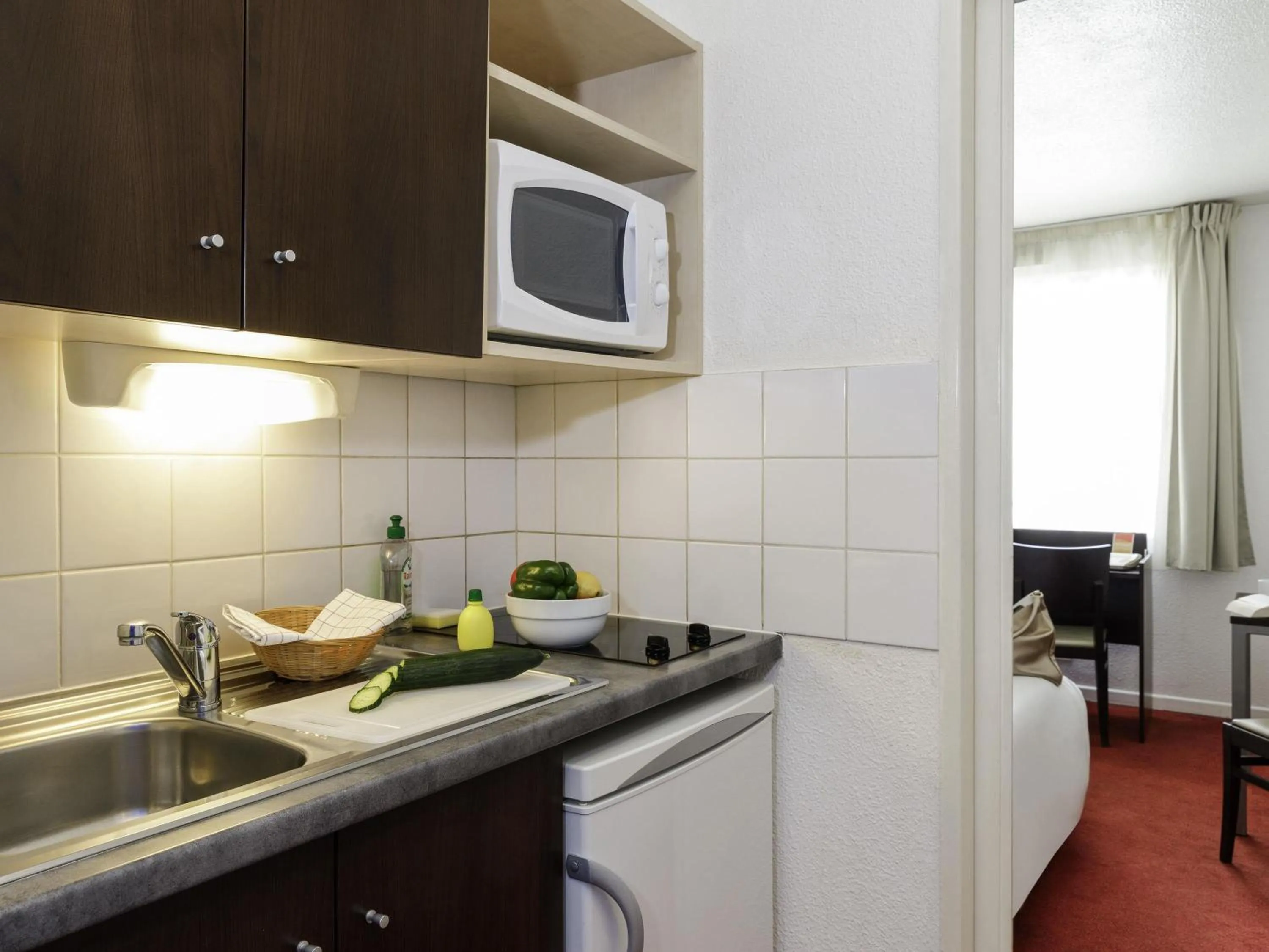 Bedroom in Aparthotel Adagio Access Lille Vauban