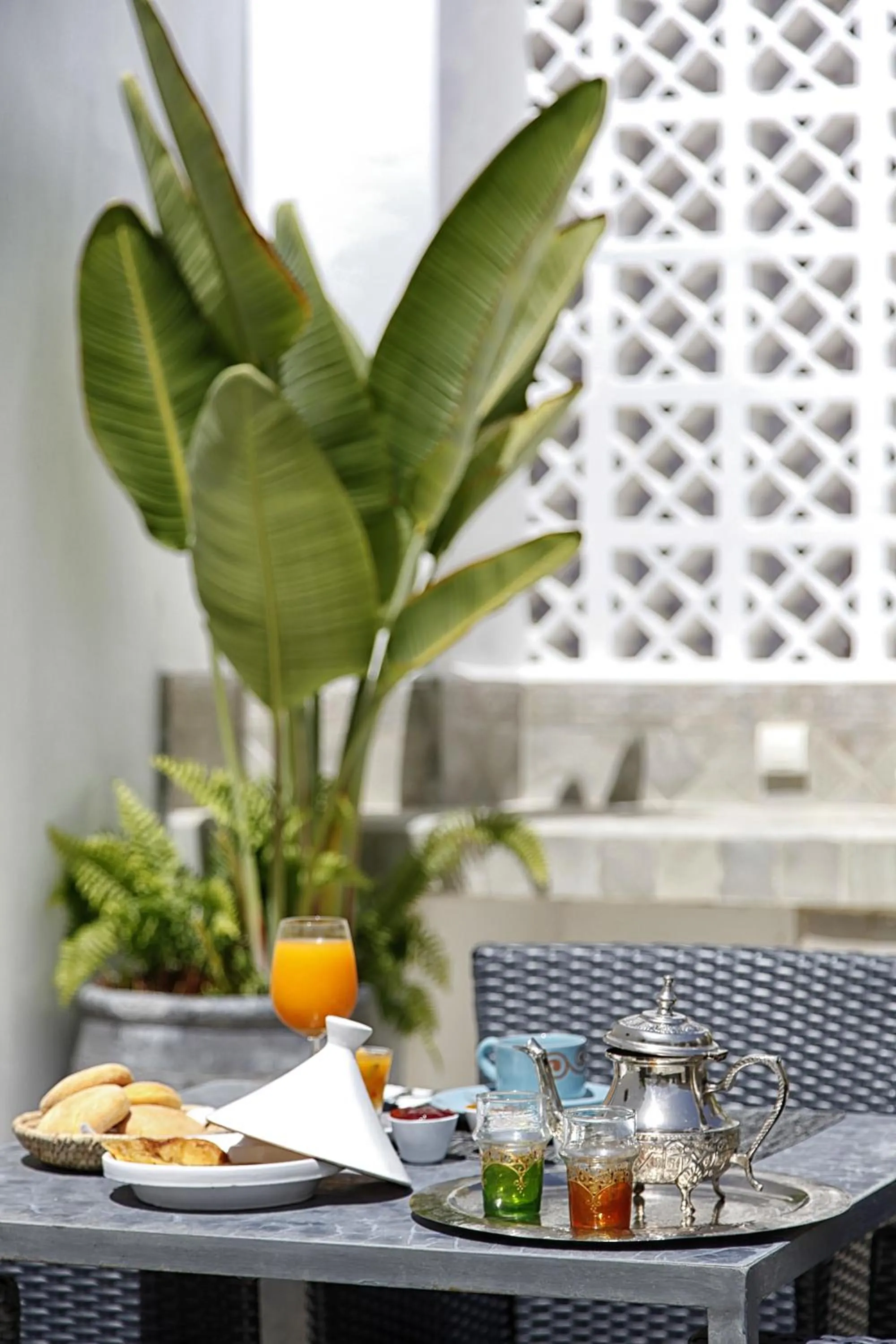 Patio in Riad Dar Zen