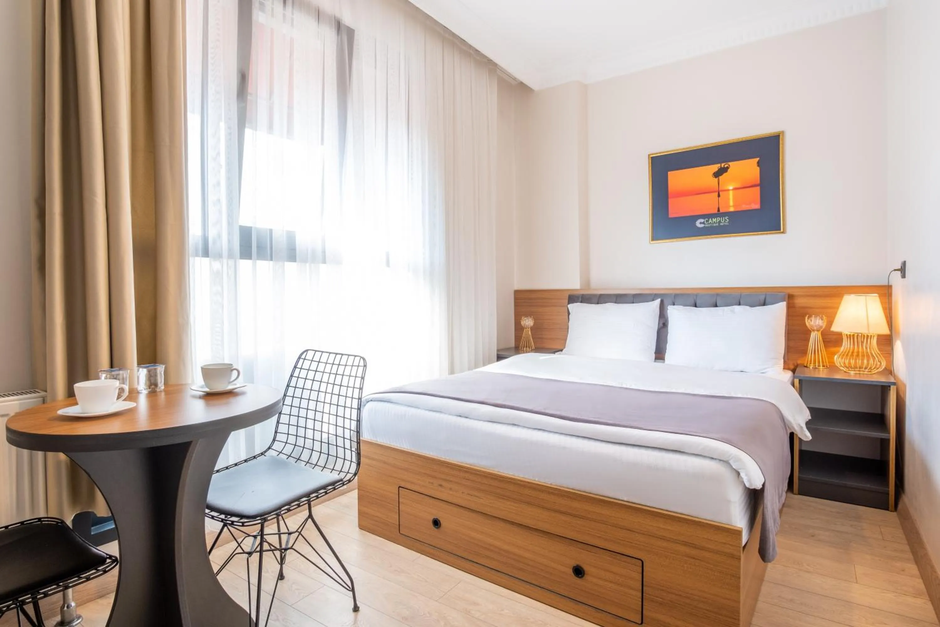 Photo of the whole room, Bed in Campus Boutique Hotel