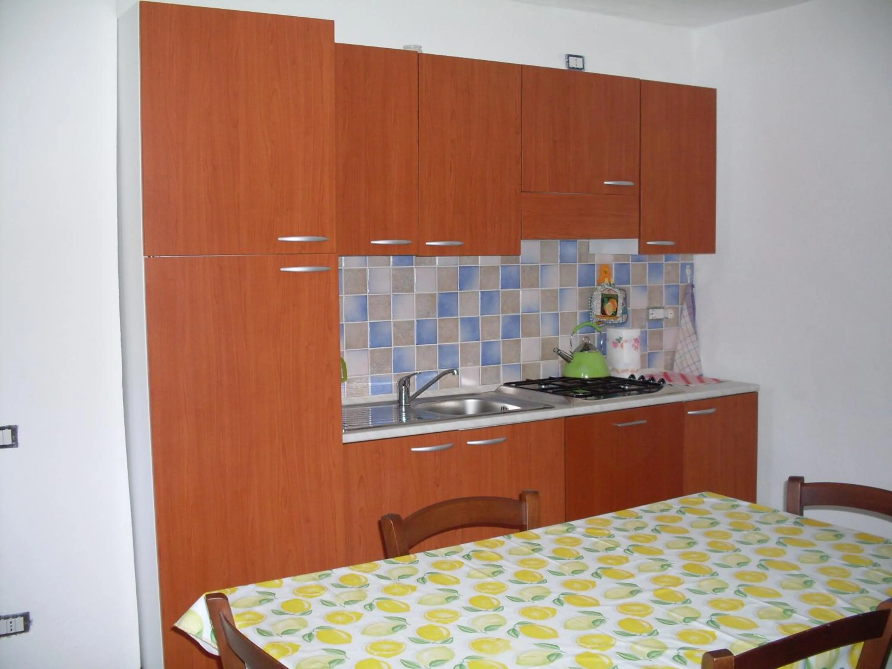 Communal kitchen in Affittacamere Peonia