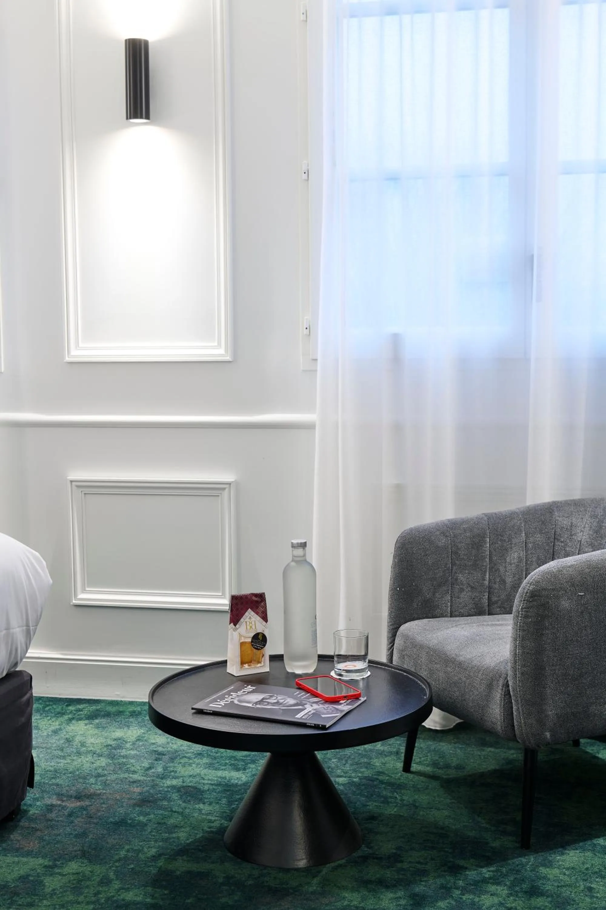 Decorative detail in Maison Philippe Le Bon Hôtel, Restaurant & Bar le 19