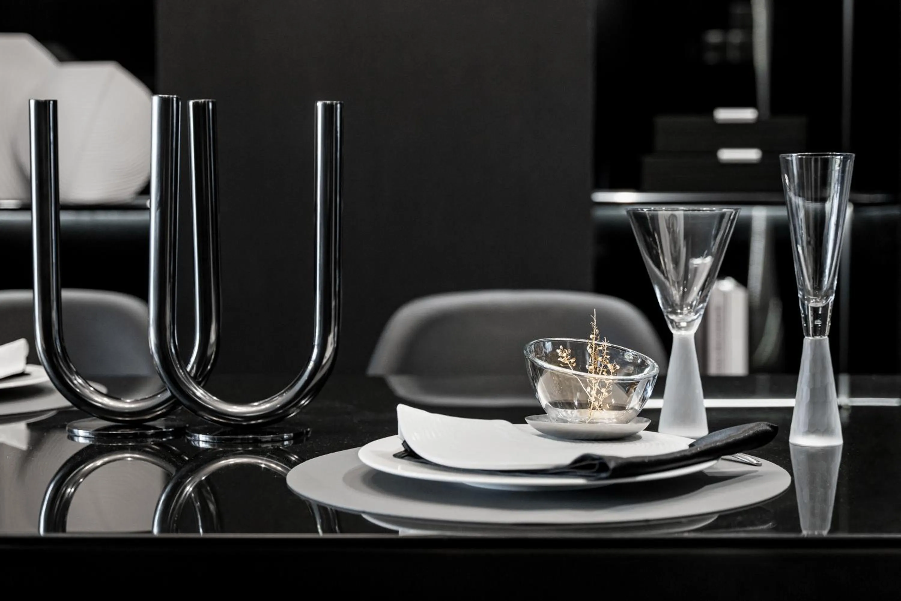 Dining area in Ascott IFC Guangzhou