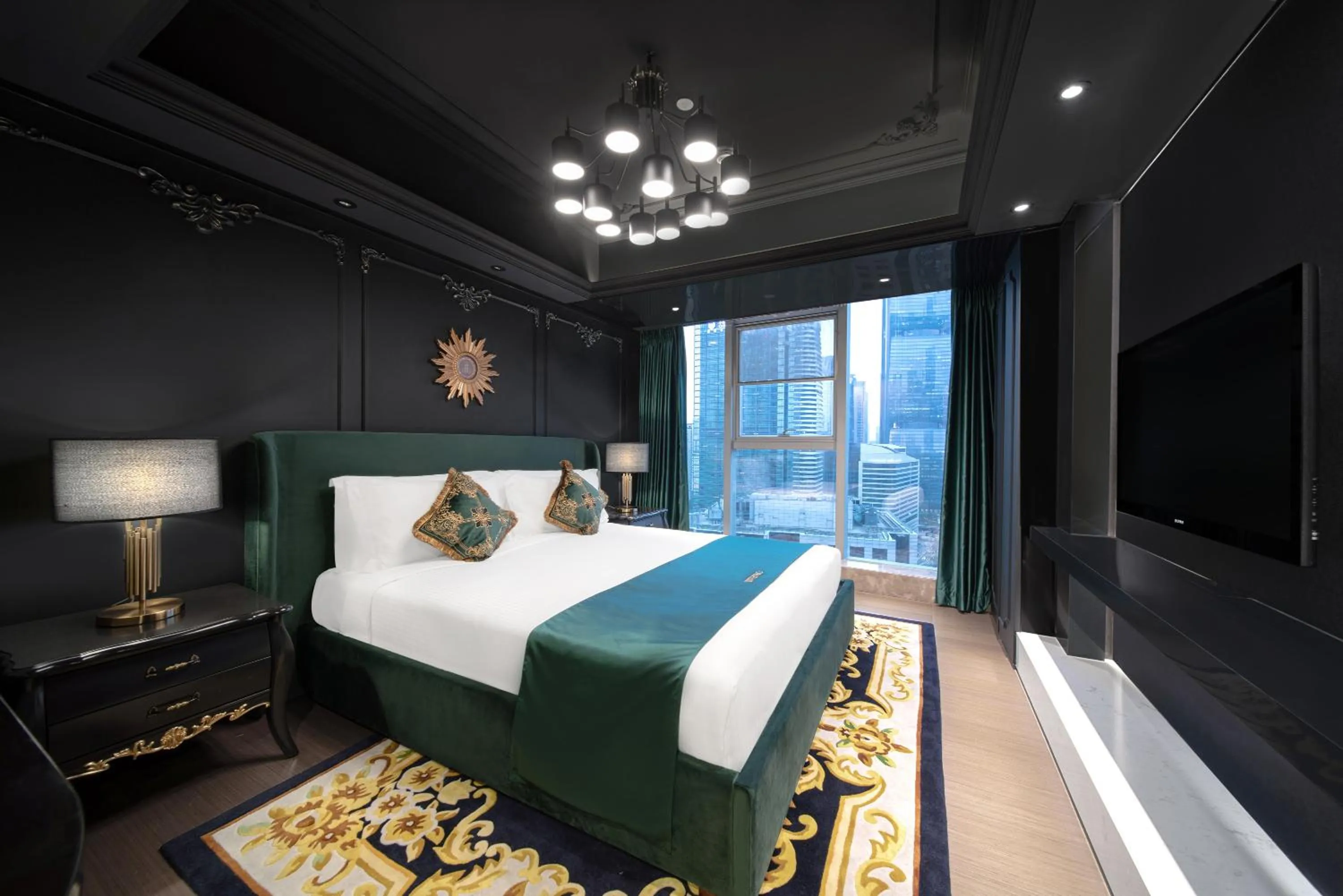 Bedroom, Bed in Ascott IFC Guangzhou