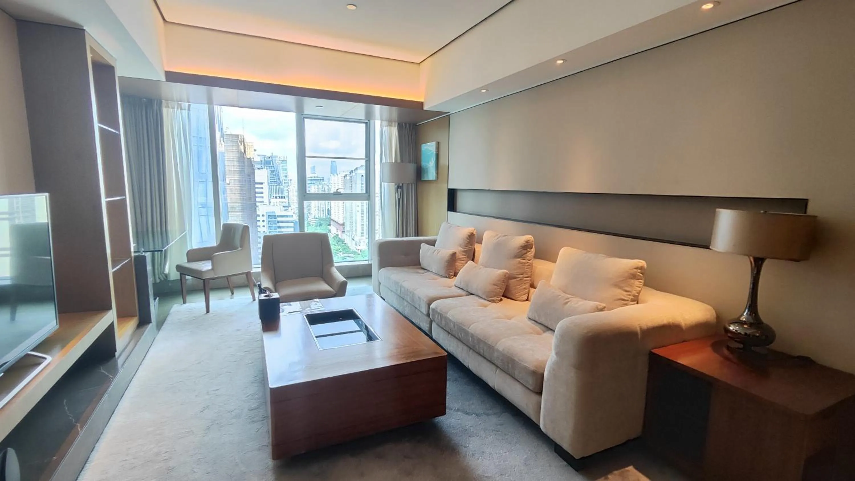 Living room in Ascott IFC Guangzhou