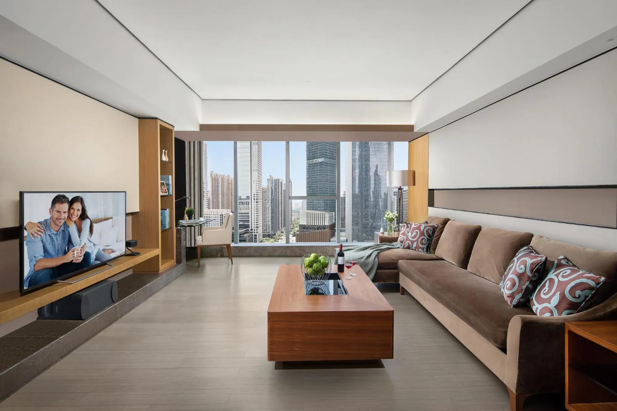 Living room in Ascott IFC Guangzhou