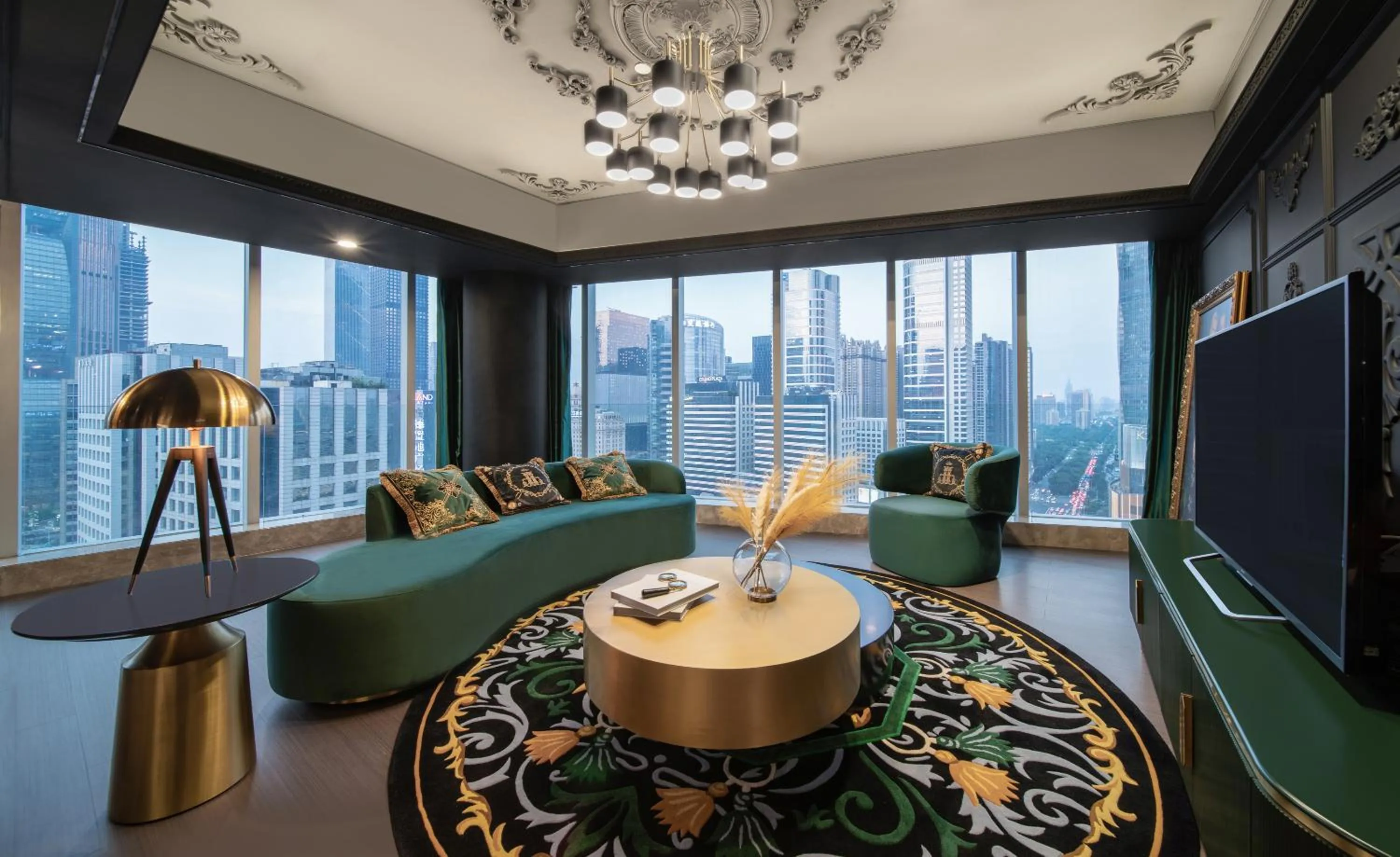 Living room in Ascott IFC Guangzhou