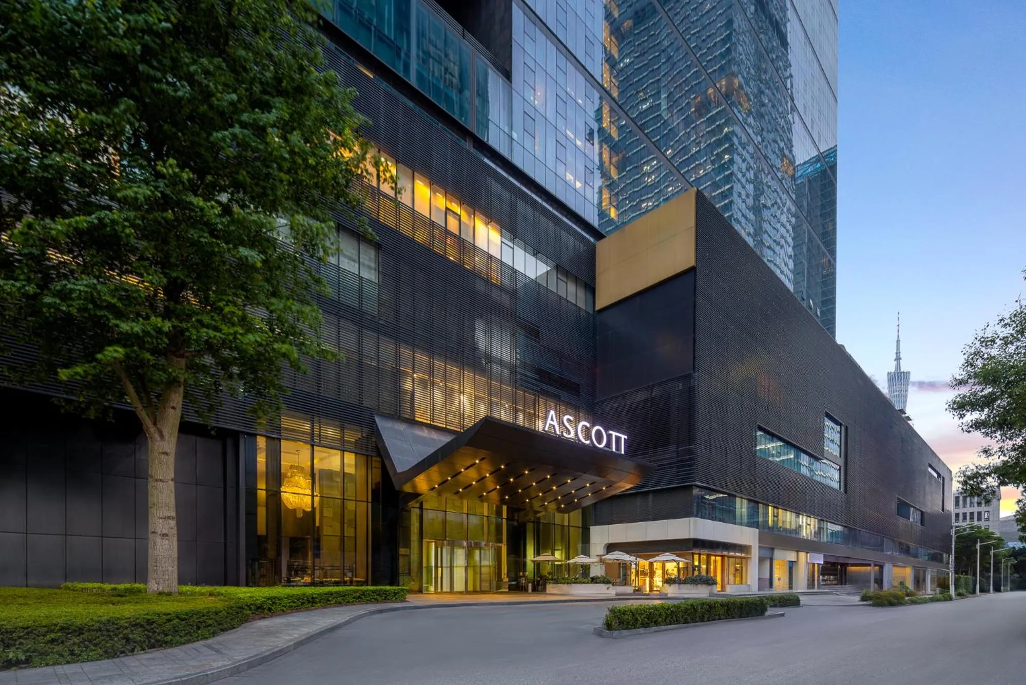 Property building in Ascott IFC Guangzhou