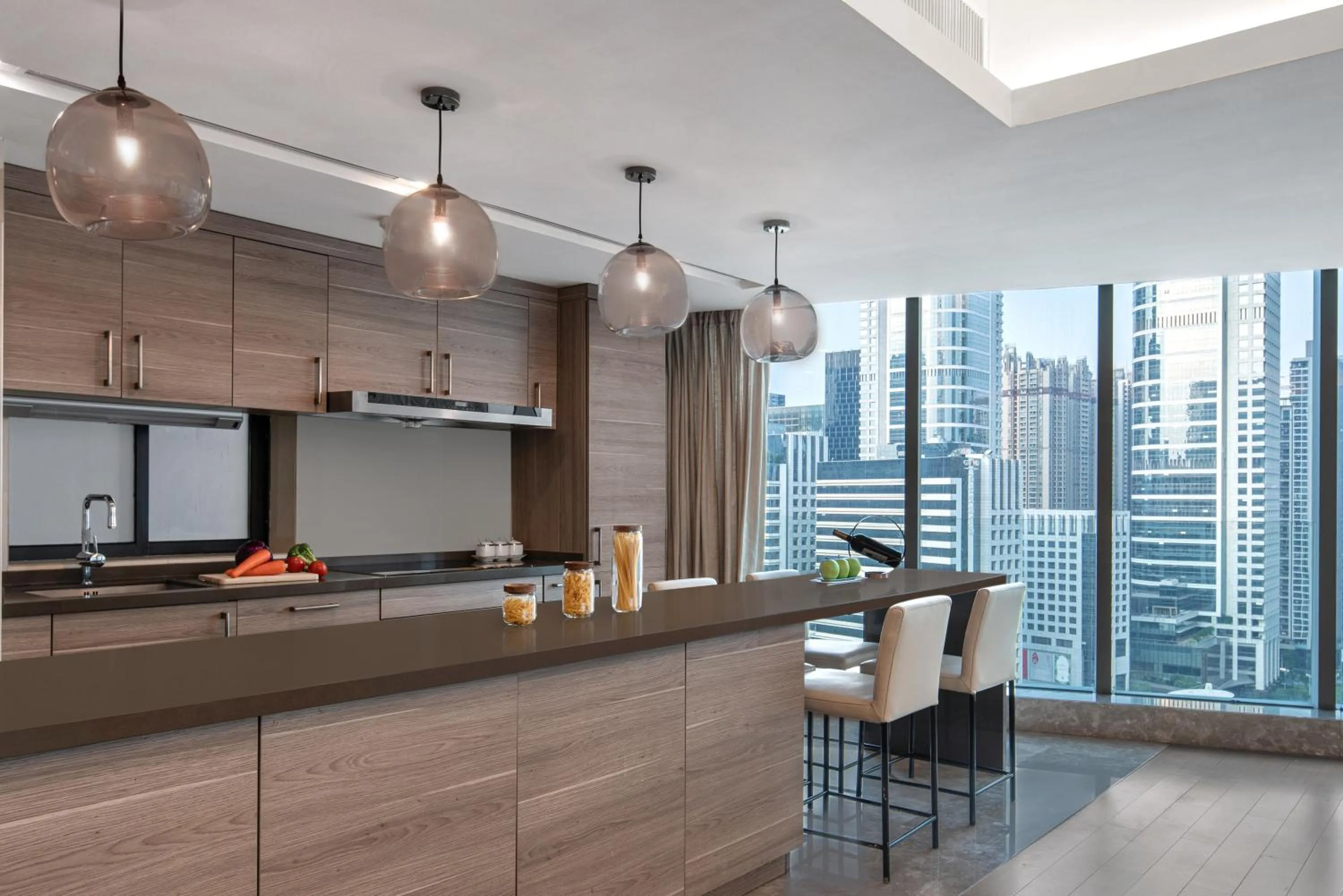 Kitchen or kitchenette in Ascott IFC Guangzhou