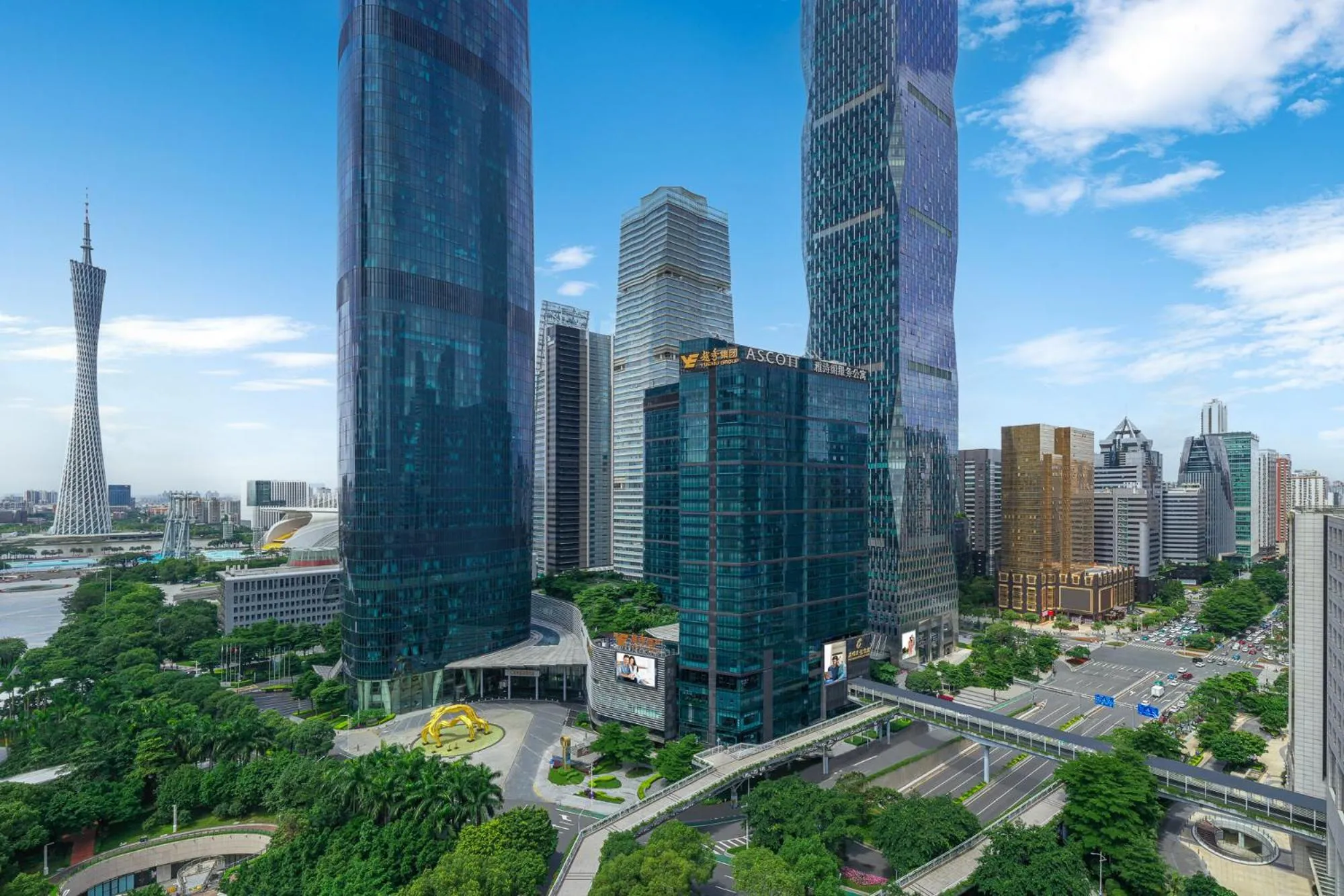 Property building in Ascott IFC Guangzhou