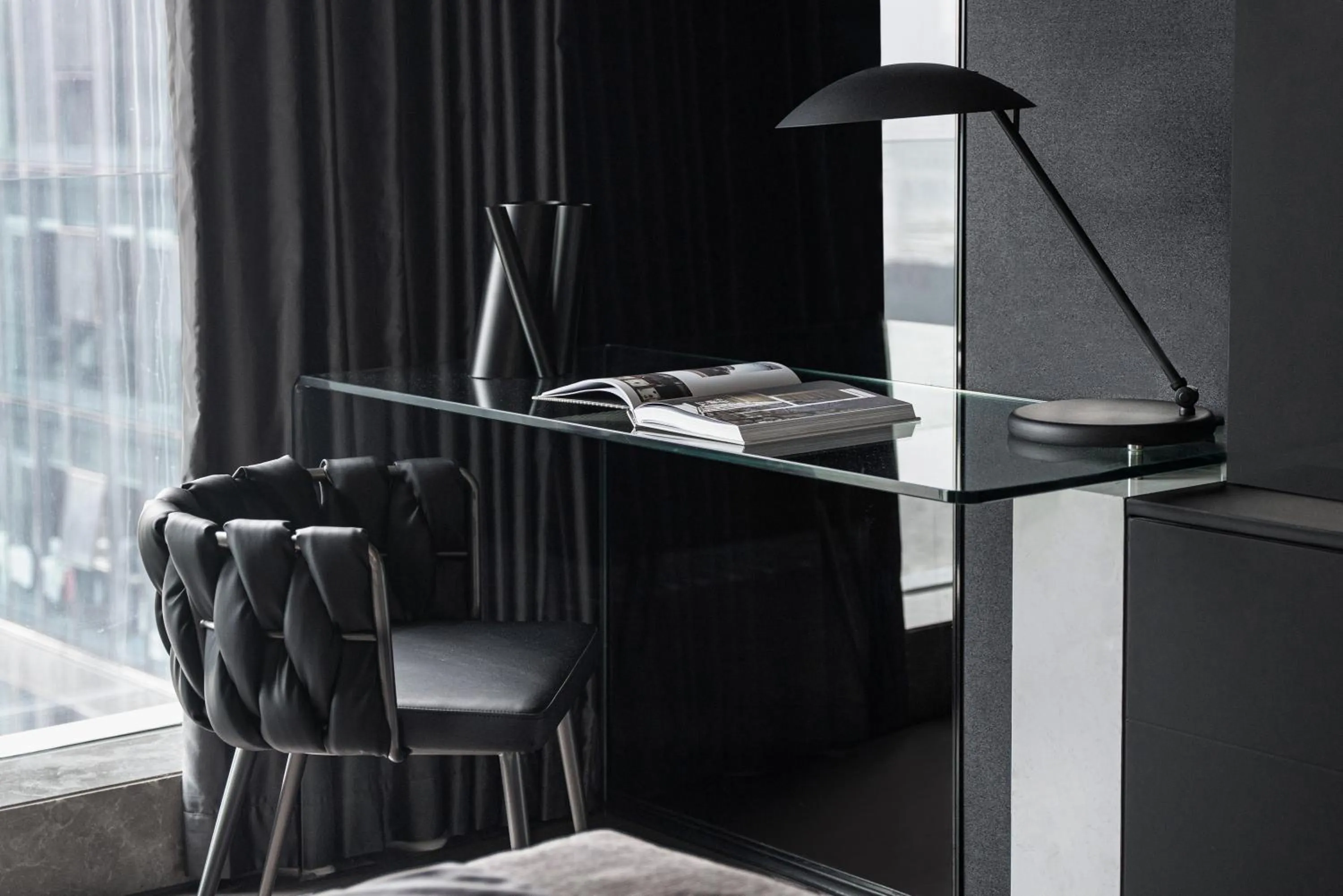 Seating area in Ascott IFC Guangzhou