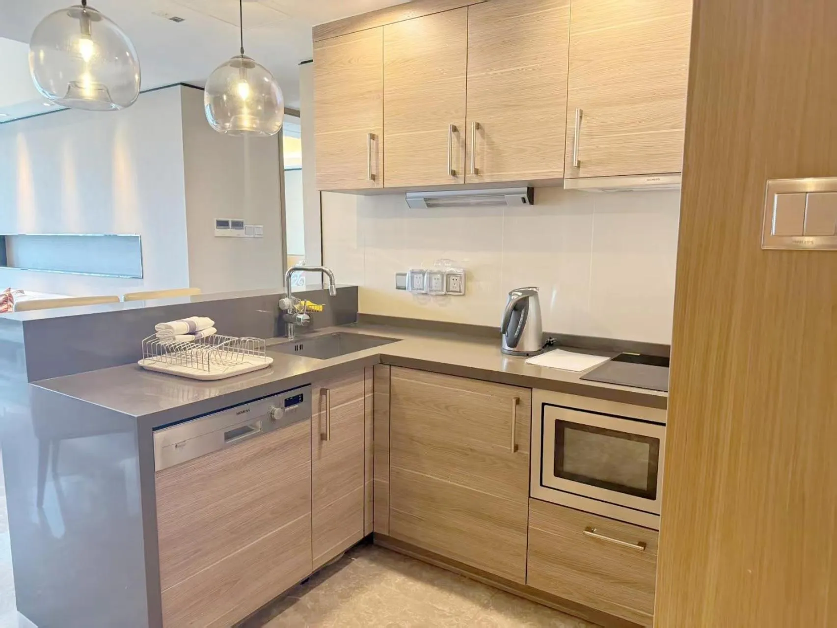 Kitchen or kitchenette in Ascott IFC Guangzhou
